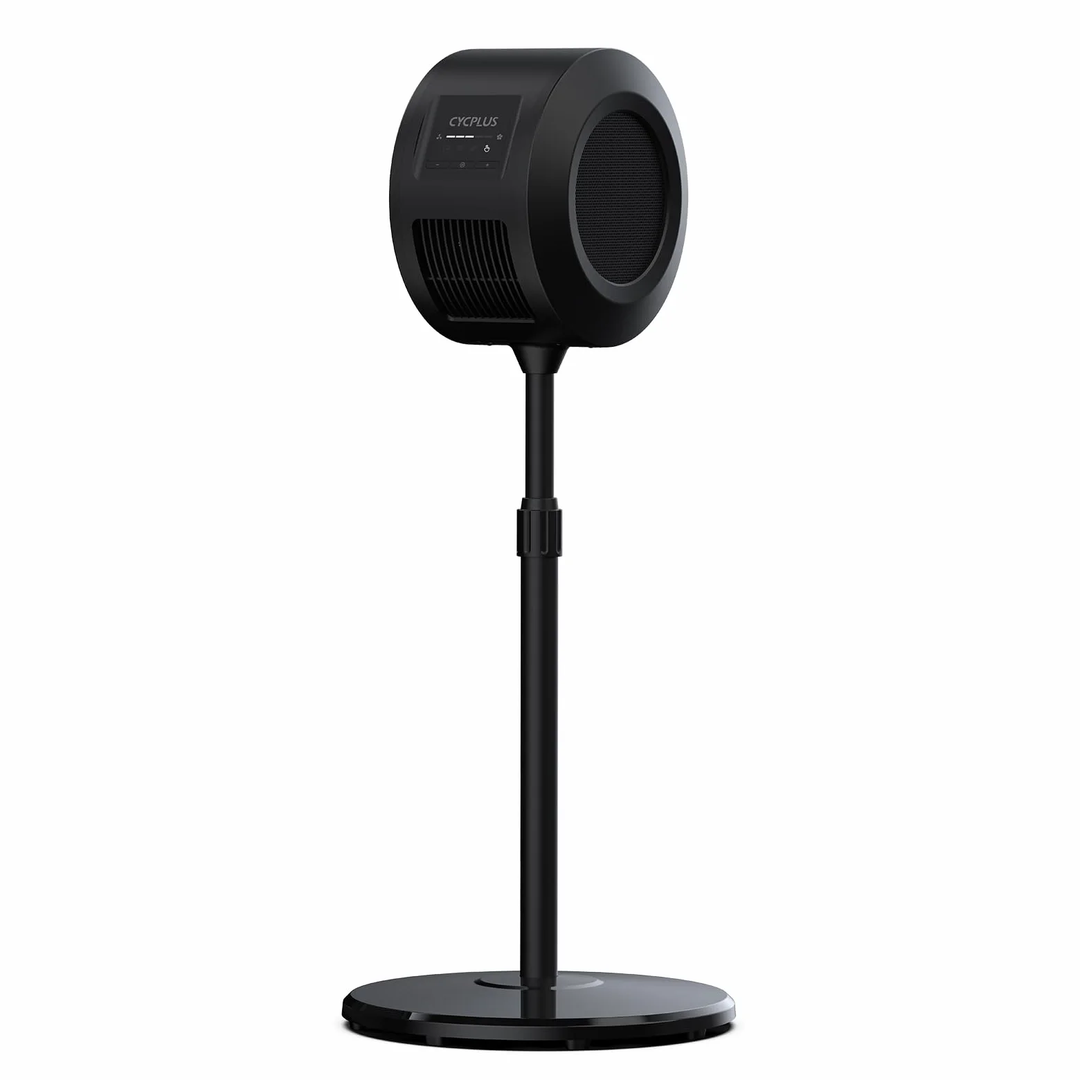 CYCPLUS - Ventilatore intelligente per ciclismo indoor, motore BLDC, 5 modalità vel., telecomando e controllo app, Bluetooth/ANT+, basso rumore per allenatori