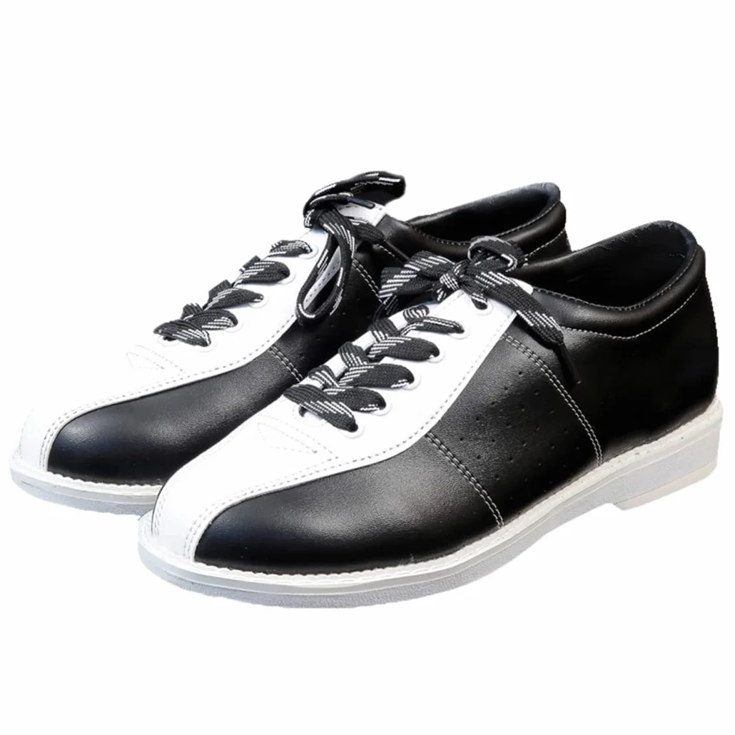Scarpe da Bowling in Pelle Antiscivolo Uomo Unisex