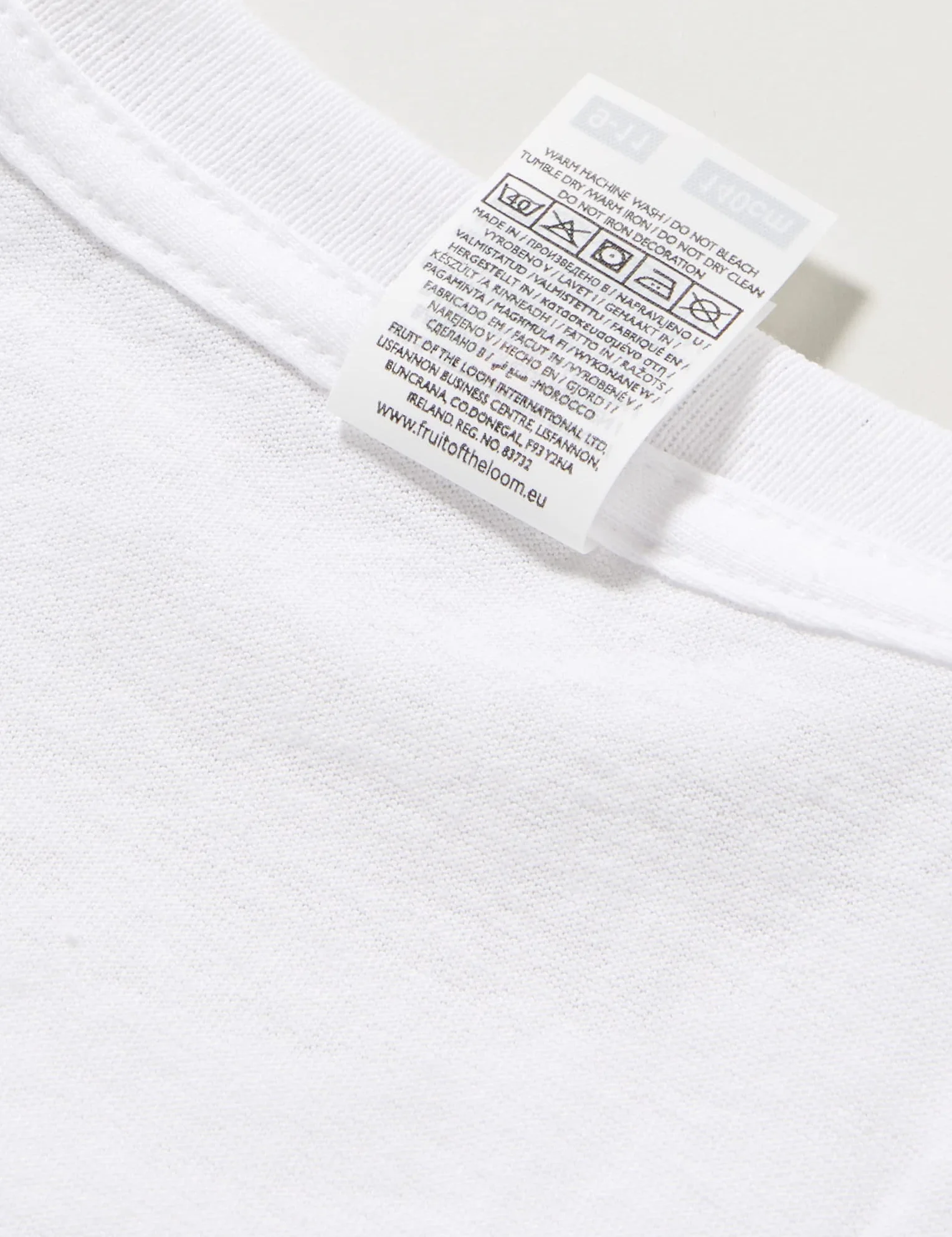 Fruit of The Loom T Originale per Bambini T-Shirt Unisex Pacco da 5
