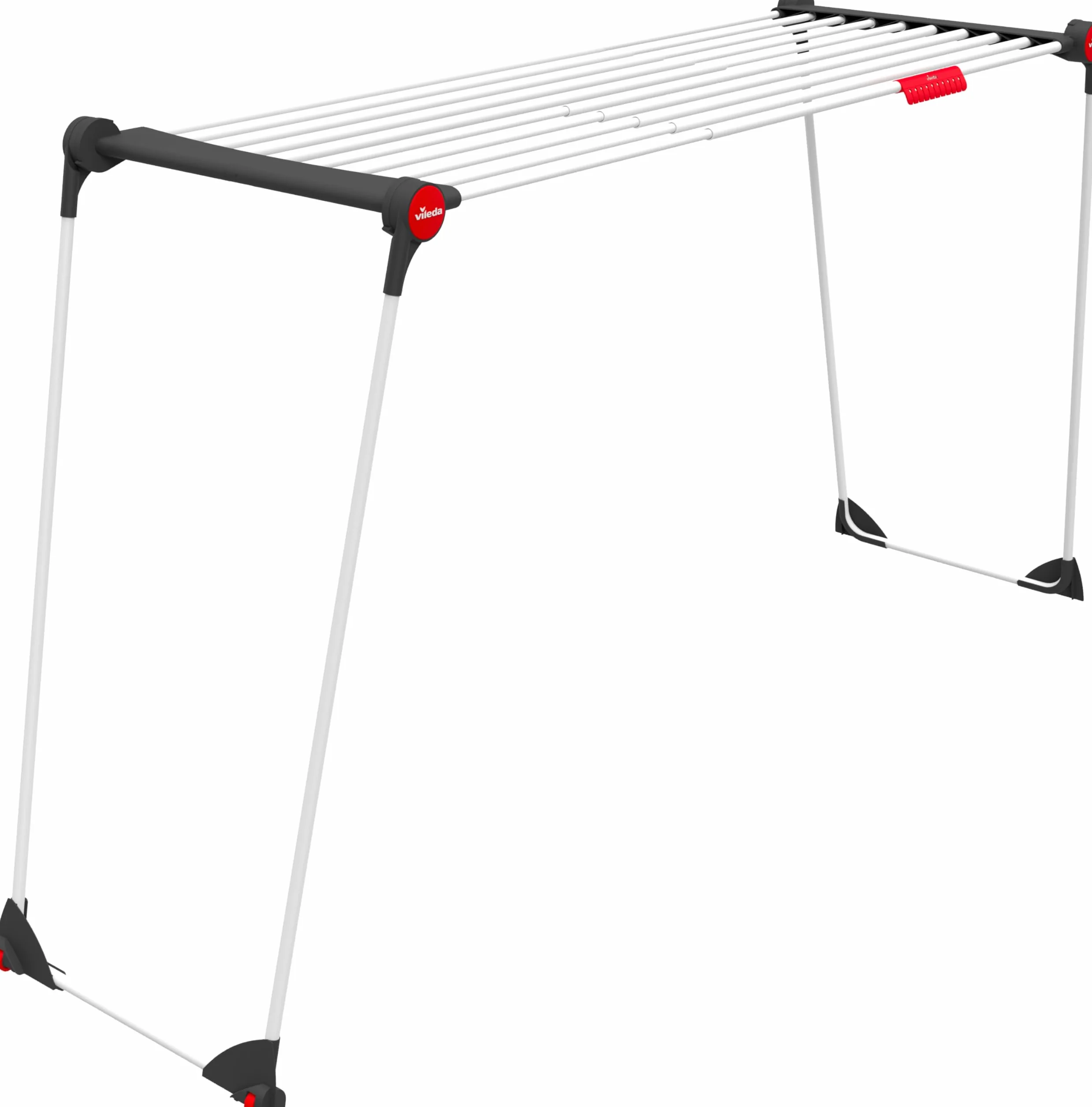 Vileda Infinity Compact | stendibiancheria di grandi dimensioni | griglia telescopica estensibile | già assemblato | ruote integrate