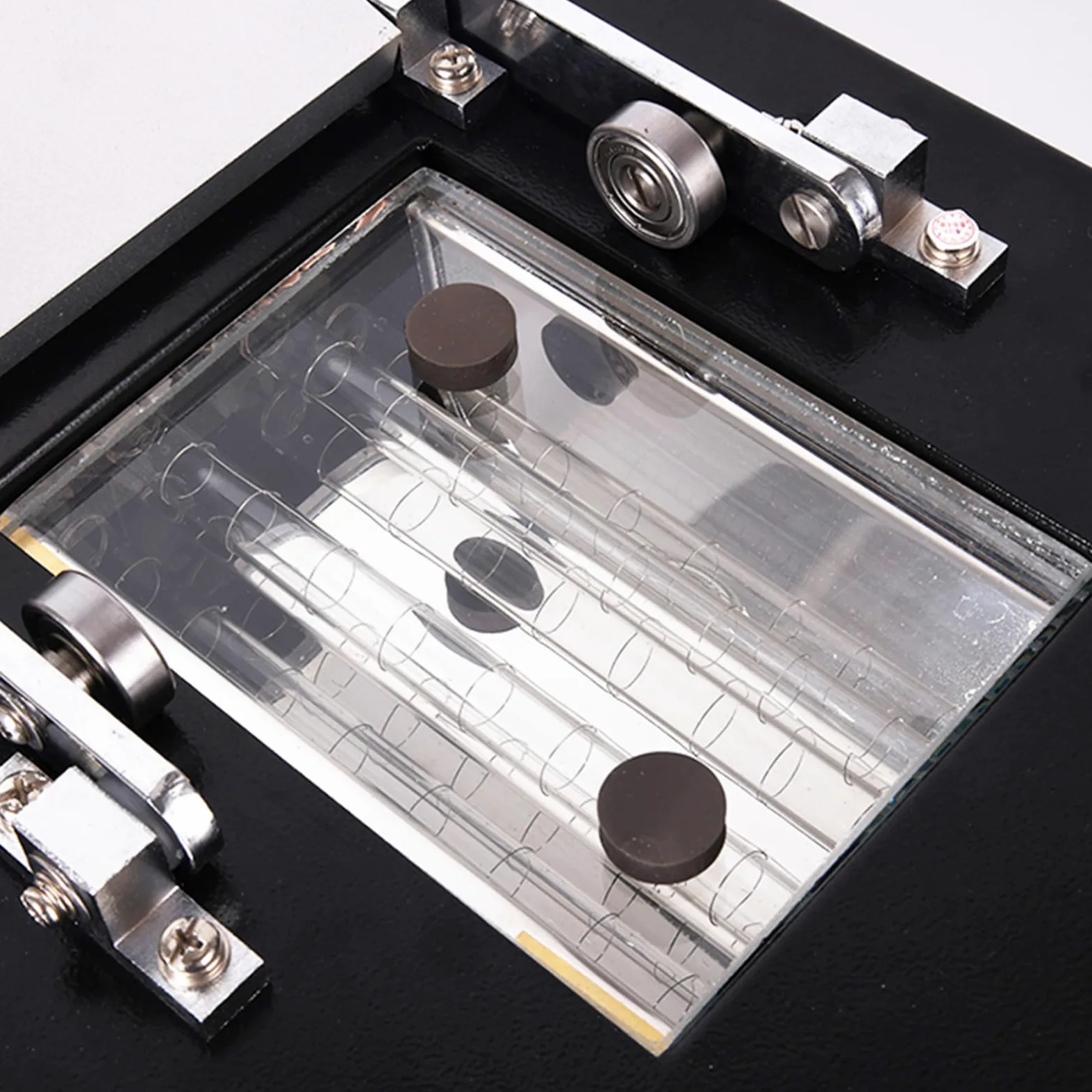 Macchina per Timbri Flash Manuale, Timbro Autoinchiostrante per La Produzione di Timbri, Dimensioni di Esposizione 140 * 90 Mm, Manopola di Energia Regolabile, per Timbri di Cartoni Animati