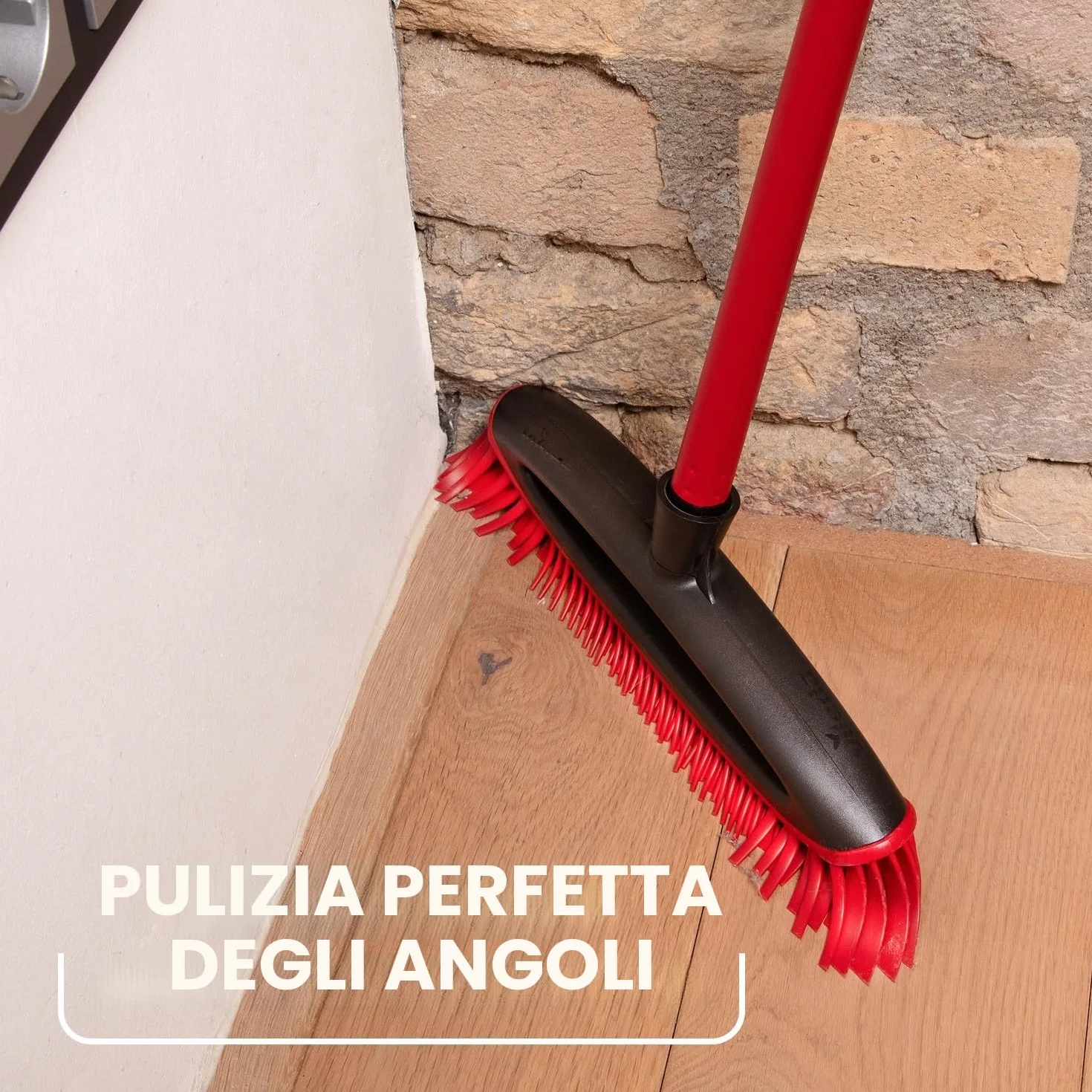 Vileda Pet Pro Always Clean scopa in gomma per peli animali domestici tutti i pavimenti
