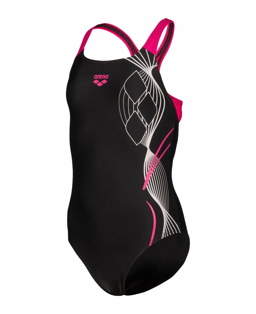 Arena Girl's Swimsuit Swim PRO Logo Intero Bambine e Ragazze (Pacco da 1)