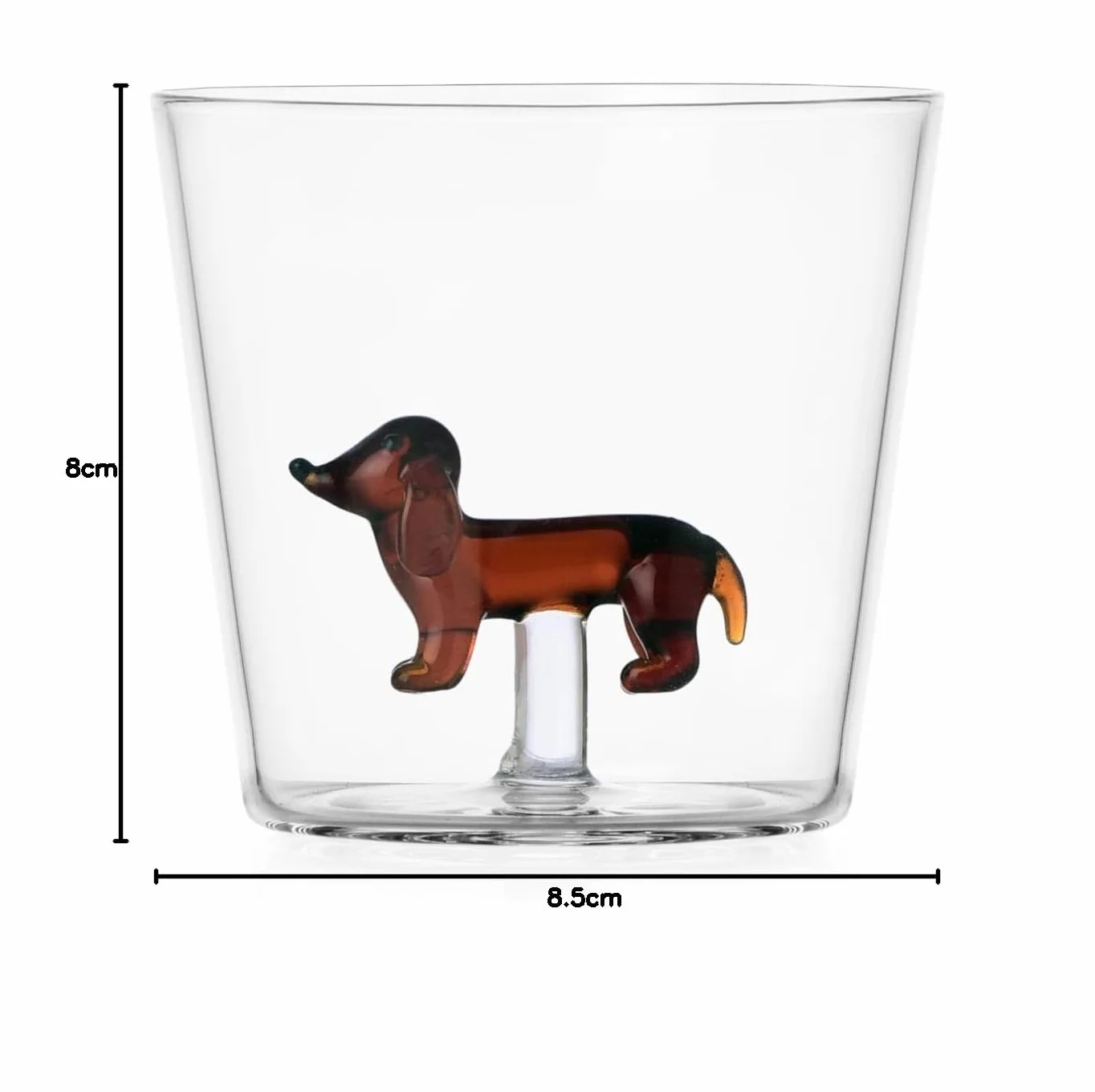 Ichendorf Milano Tumbler Bassotto 30 cl Vetro Borosilicato Fatto a Mano