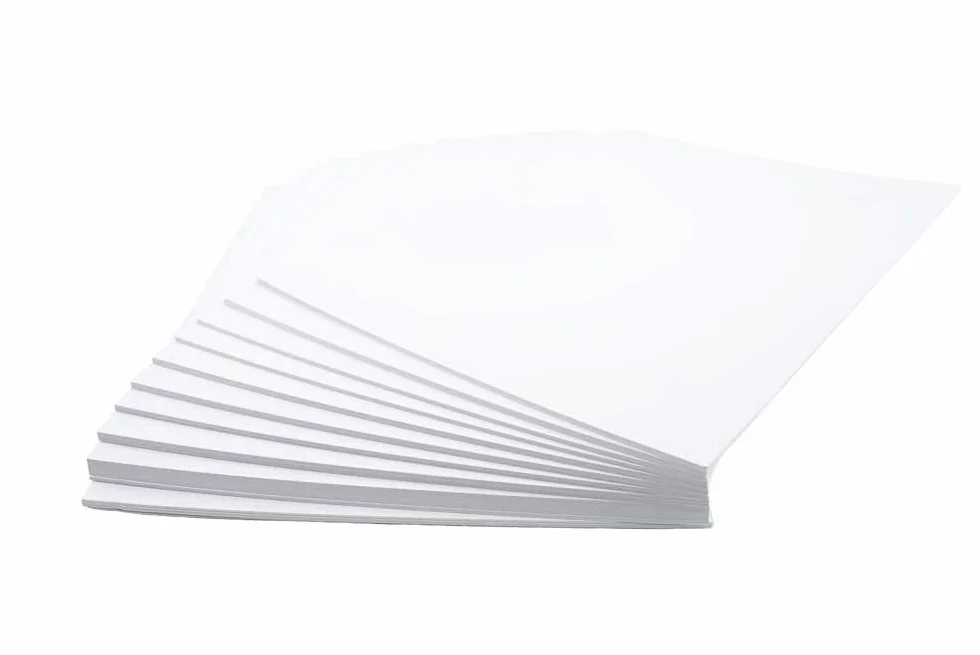 Cartoncino A5 300g/m² Bianco 50 Fogli