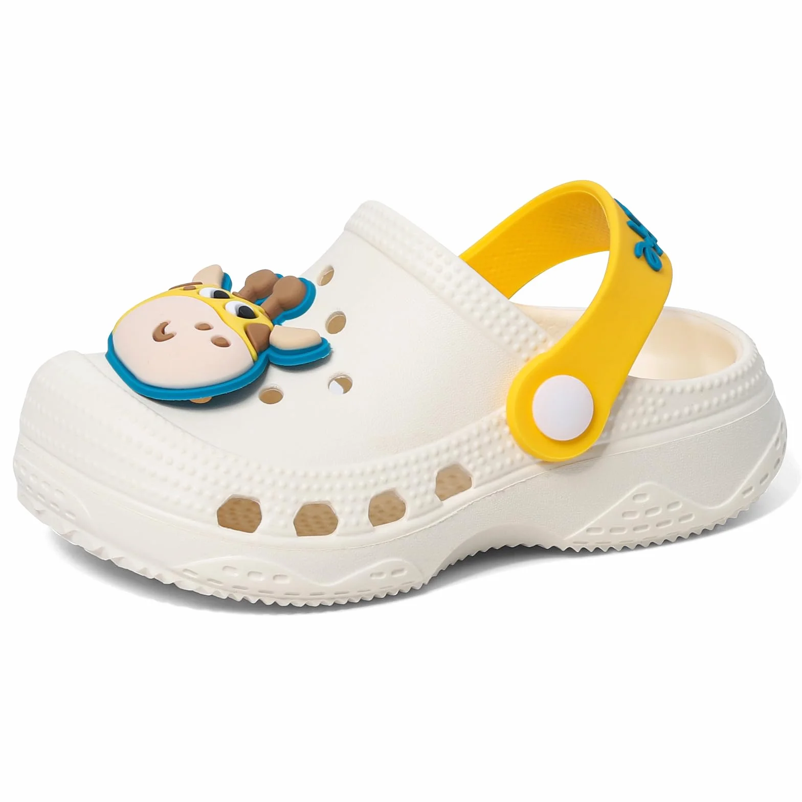 LACOFIA Zoccoli e Sabot da Giardino per Bambini Sandali da Spiaggia/Piscina Antiscivolo Pantofole Estive per Ragazzi