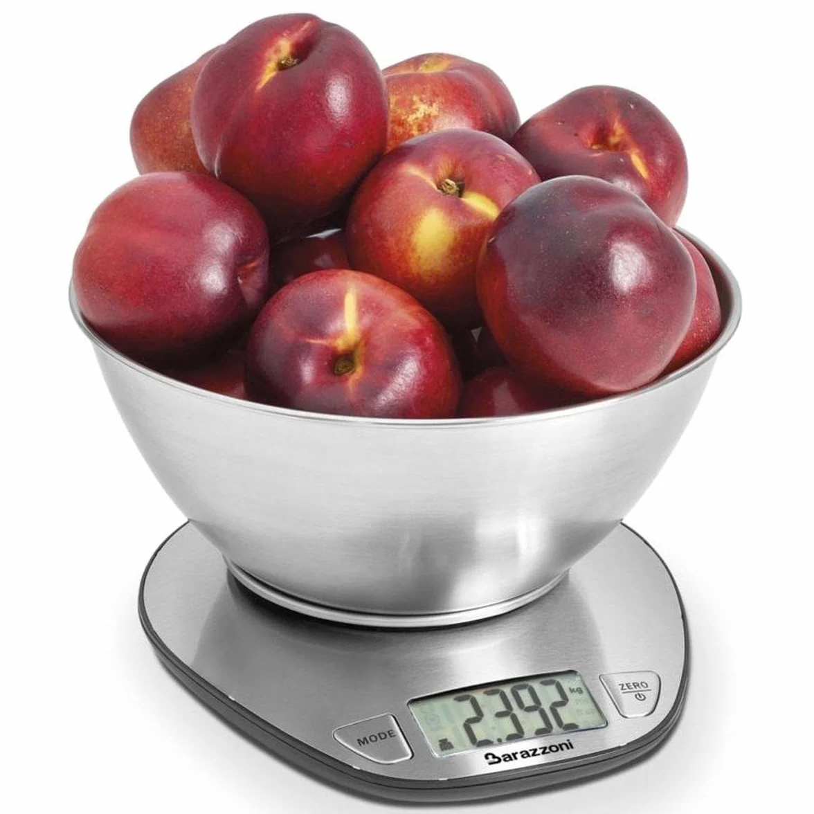 Barazzoni 802080080 Bilancia da Cucina 18/10 Steel