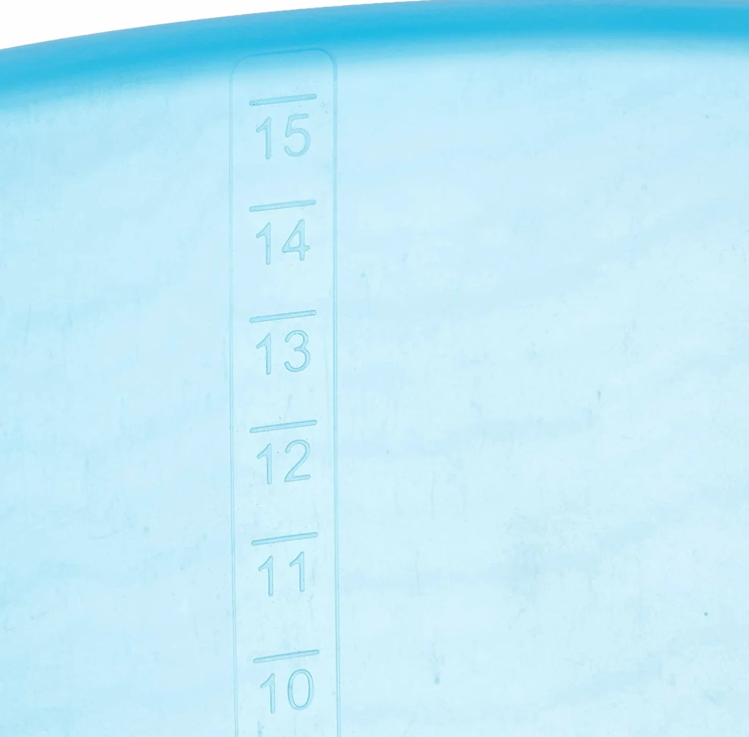 MAQA 1 pz Secchio con manico in plastica 15 lt, Secchi pulizie con becco BLU, secchio graduato