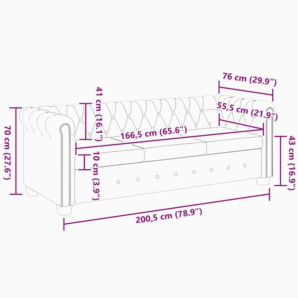 vidaXL Set Divani da 2/3 Posti Persone Ecopelle Bianco Sofà Divanetto Salotto