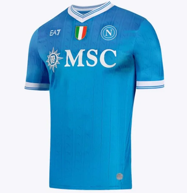 SSC Napoli Maglia Gara Home e Away EA7 2025/2026