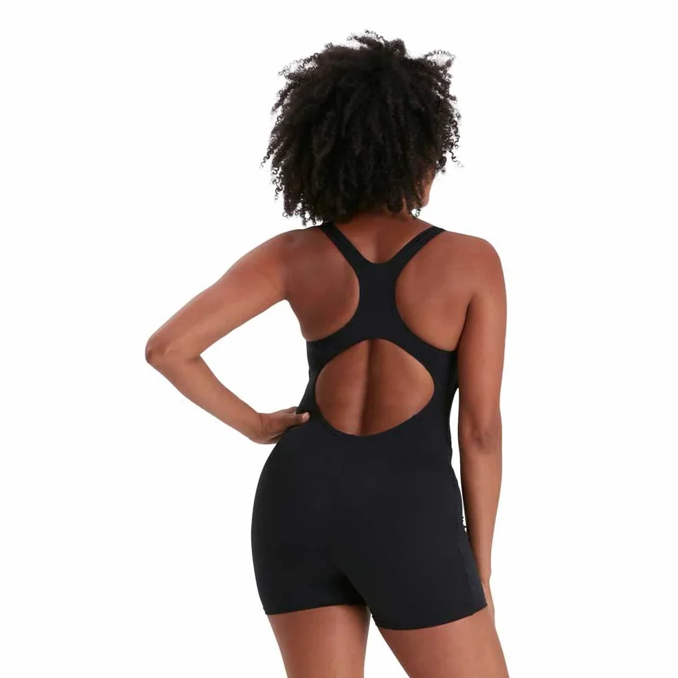 Speedo Donna Costume da bagno con gambe lunghe Eco Endurance+, Resistenza al cloro, Tessuto riciclato, Swim Fitness, Allenamento, Vacanze