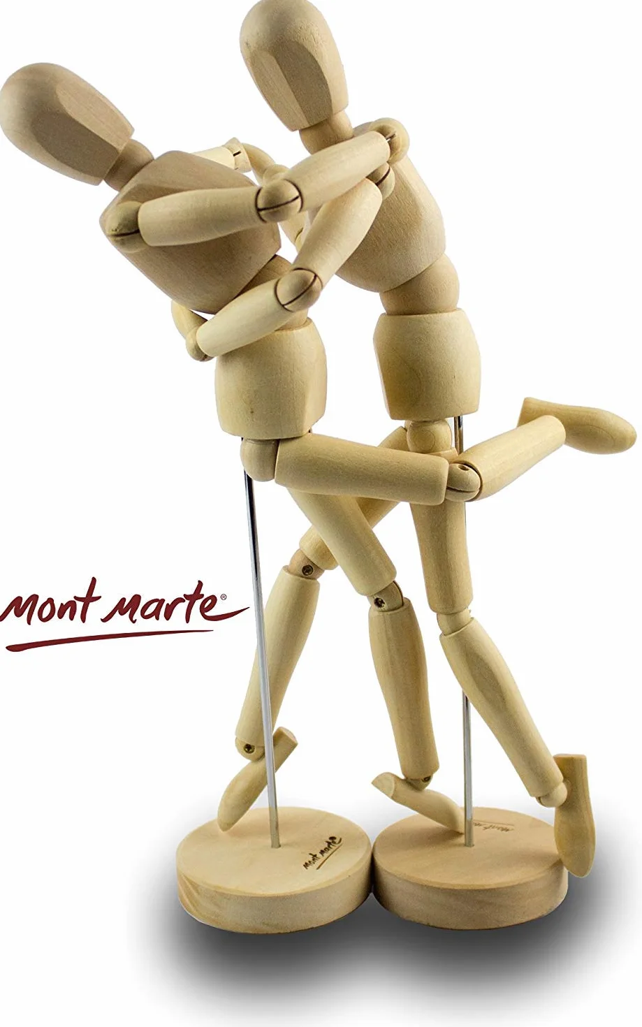 Mont Marte Manichino Disegno Maschio 30 cm Modello di legno Mannekin Arte flessibile