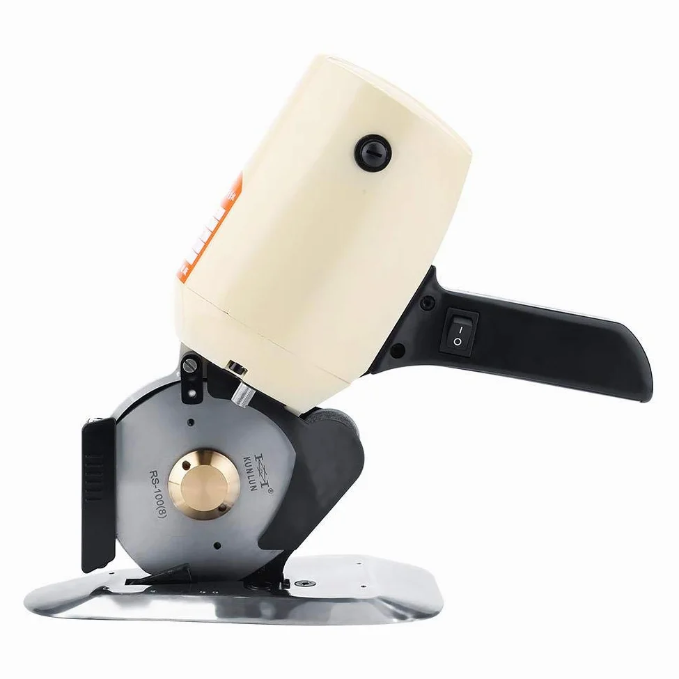 Macchina da taglio a coltello tondo, Tagliatrice rotonda elettrica dispositivo di affilatura automatico Lama TY-100 Tagliatrice elettrica del tessuto della taglierina del panno della lama