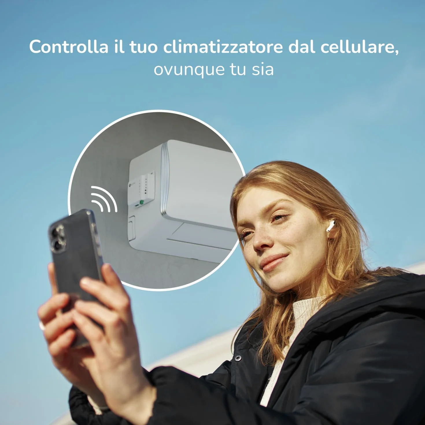 AIRZONE – Aidoo Controllo WiFi per climatizzatore – Compatibile con PANASONIC RAC Domestico AZAI6WSCPA0 – Controllo remoto e programmazione tramite app – Compatibile con Google Home e Alexa