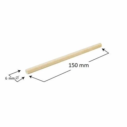 Virsus 500 Cannucce di carta 15/6 Biodegradabili compostabili colore Avana, Cannuccia Senza Tinte per Cocktails, Bibite Fredde e Calde Eco Friendly