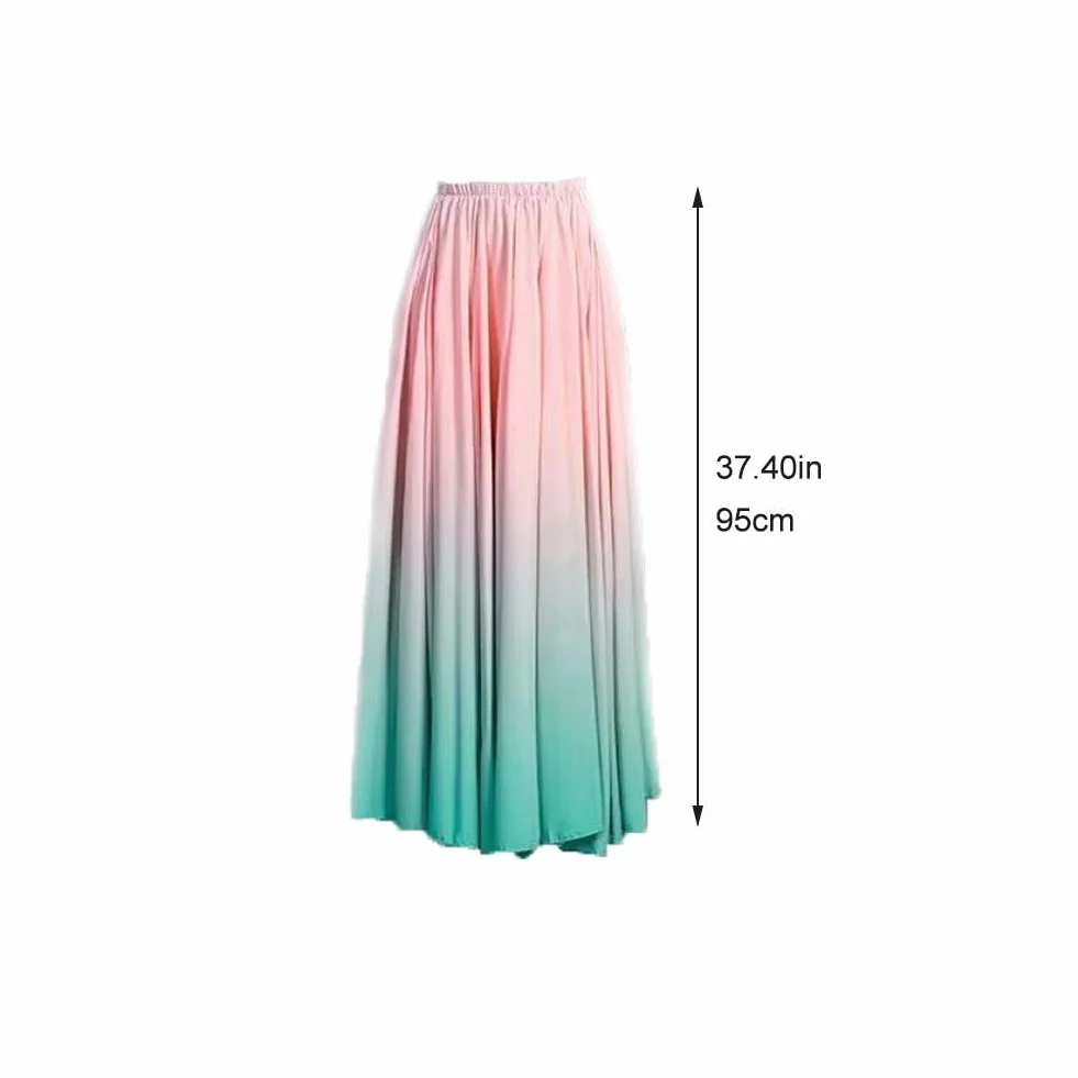 Gonna Danza Ventre Flamenco 720 Gradi Sfumate Spagna