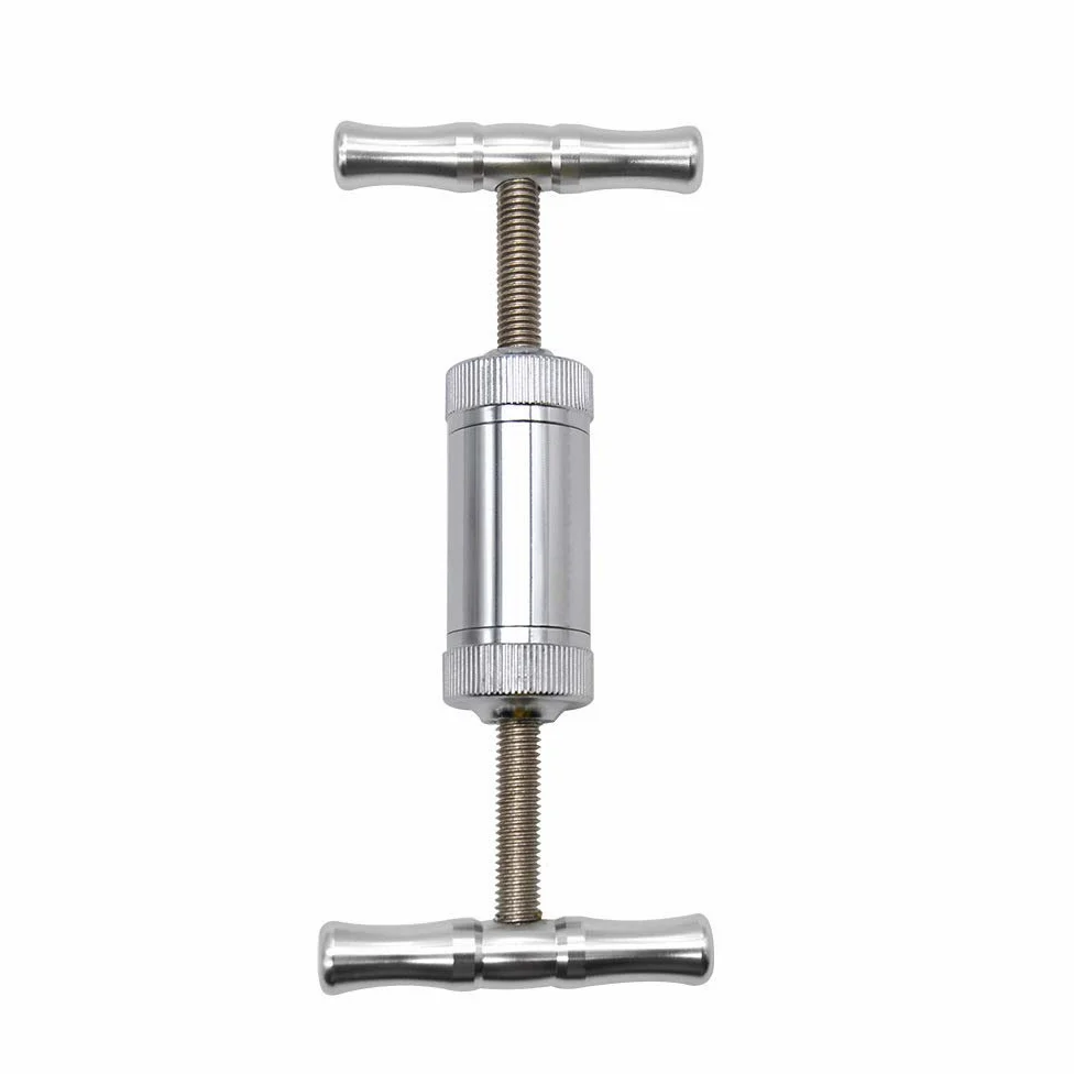 XuBa Pollen Press Tool Heavy Duty Zinco Ultimate Pressure Metal Polline Press T-Compressor Portatile Manico singolo