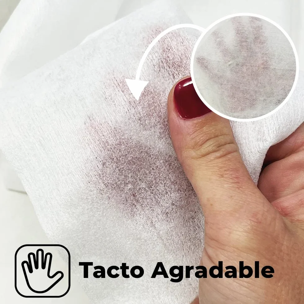 Asciugamani Monouso in Spunlace | 40x80 cm, 800 unità | Parrucchiere, Estetica, Saloni di Belleza, Pedicure, Hotel, Saloni per Massaggi