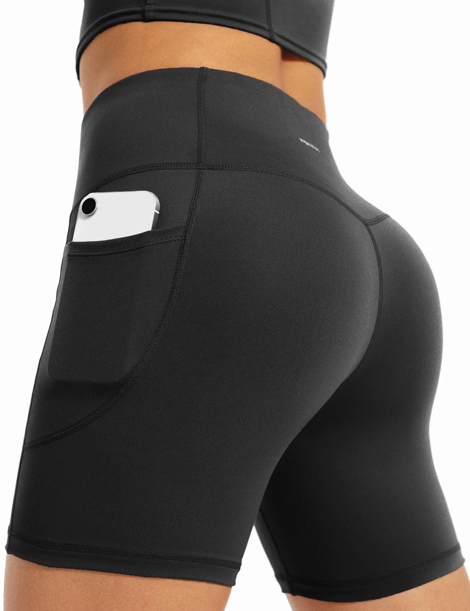 Yogaration Pantaloncini Palestra Donna Vita Alta con Tasche Push up Senza Cuciture Yoga Fitness Gym