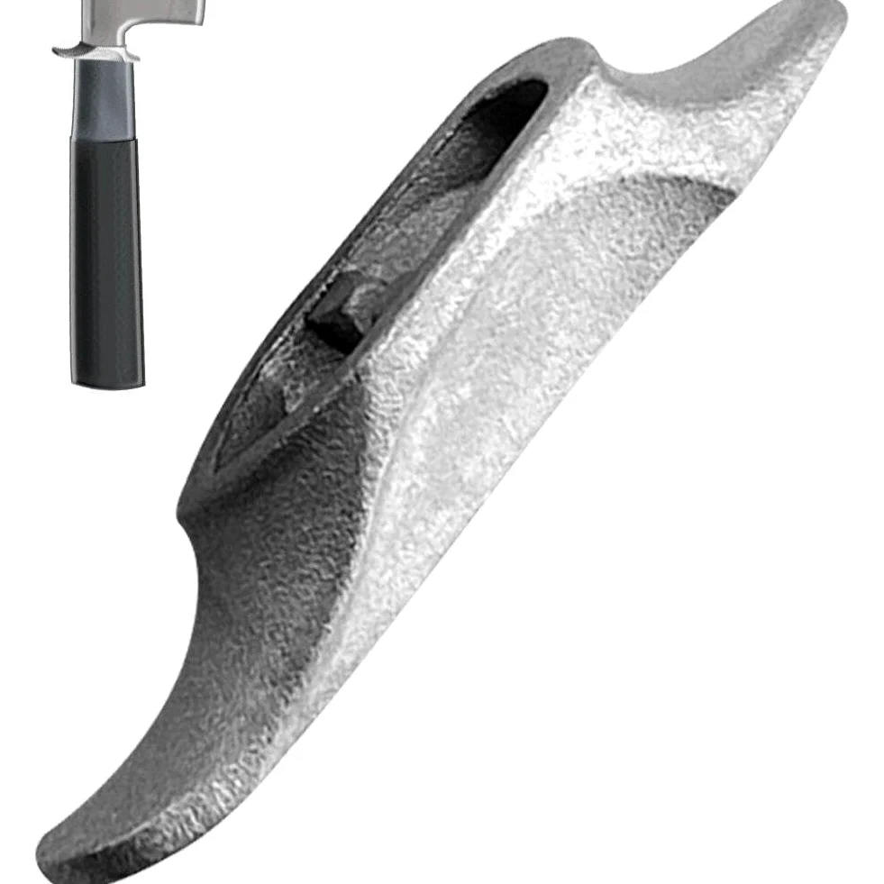 Protezione per Manico del Coltello Fai-da-Te Resistente Coltello in Acciaio Inossidabile Supporto per Manico Strumento per embrioni Accessori per la Produzione di coltelli