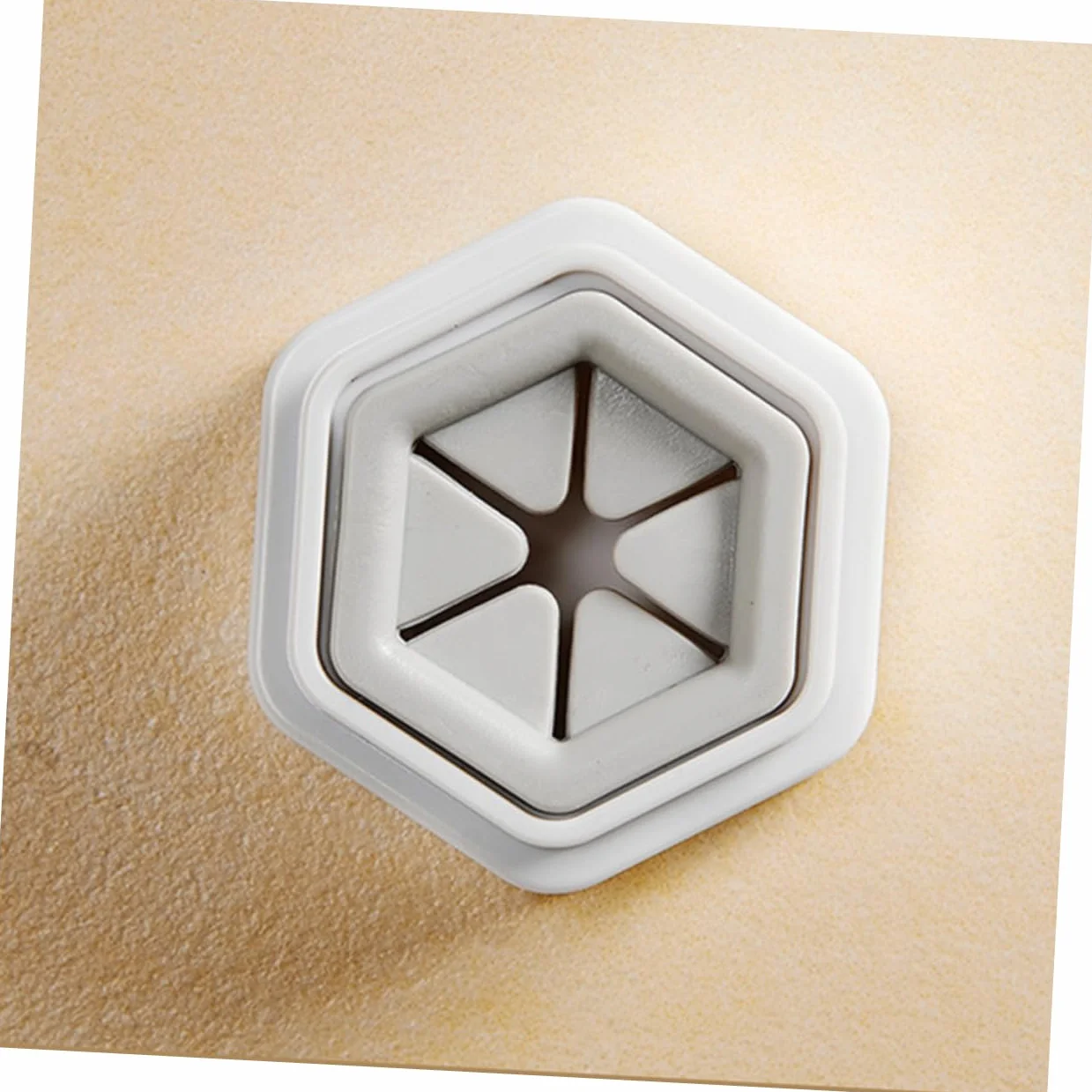 Ganci Per Asciugamani Autoadesivi Da Parete 4 Pezzi ABS PVC Bianco Grigio Design