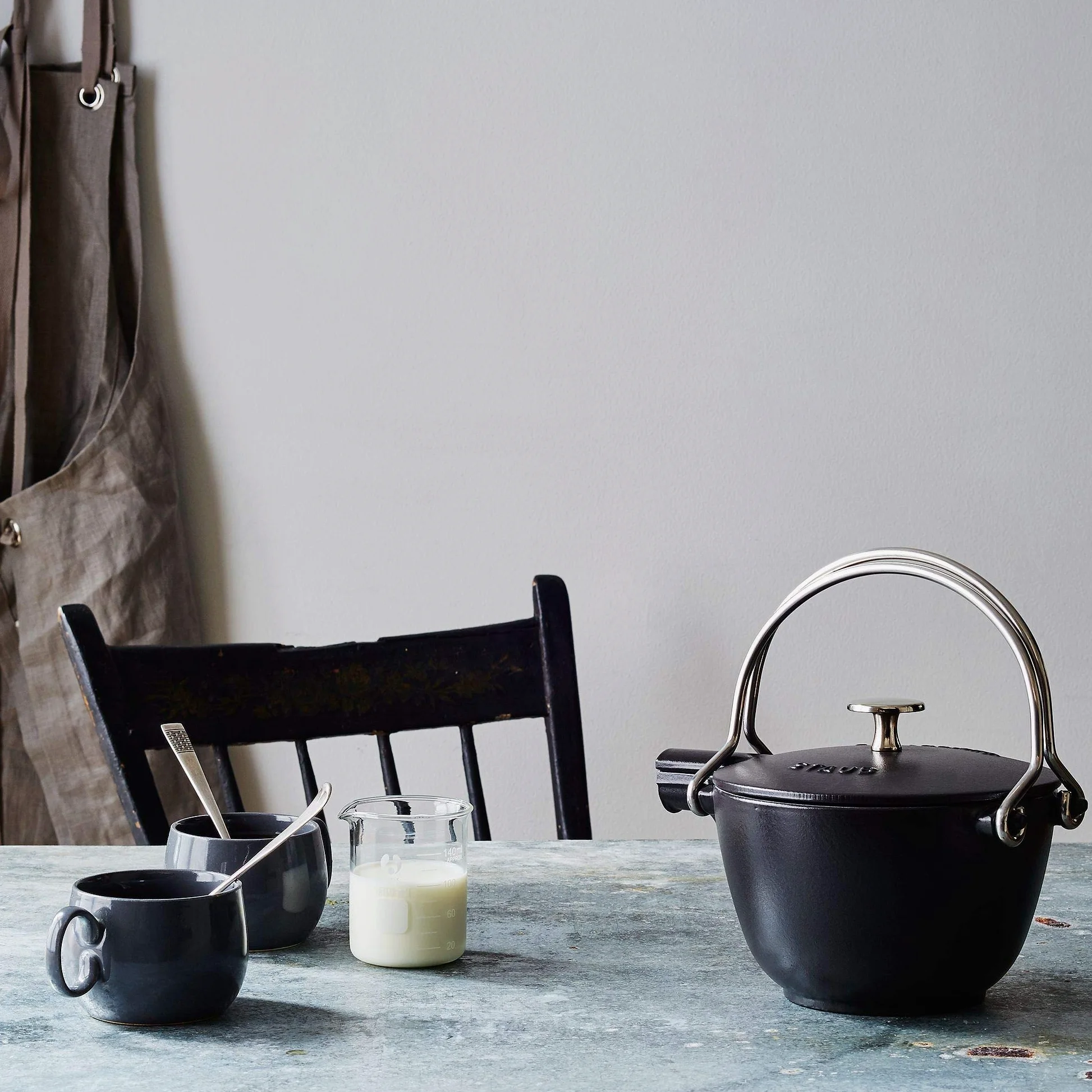 STAUB Teiera in ghisa, Ø 16,5 cm, 1,15 L, Nero opaco