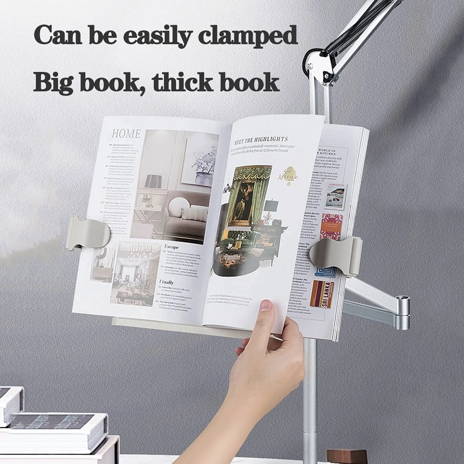 Regolabile Piano Music Stand Pieghevole Lettura Stand per Boo kDocumentPortable Supporto per spartiti e