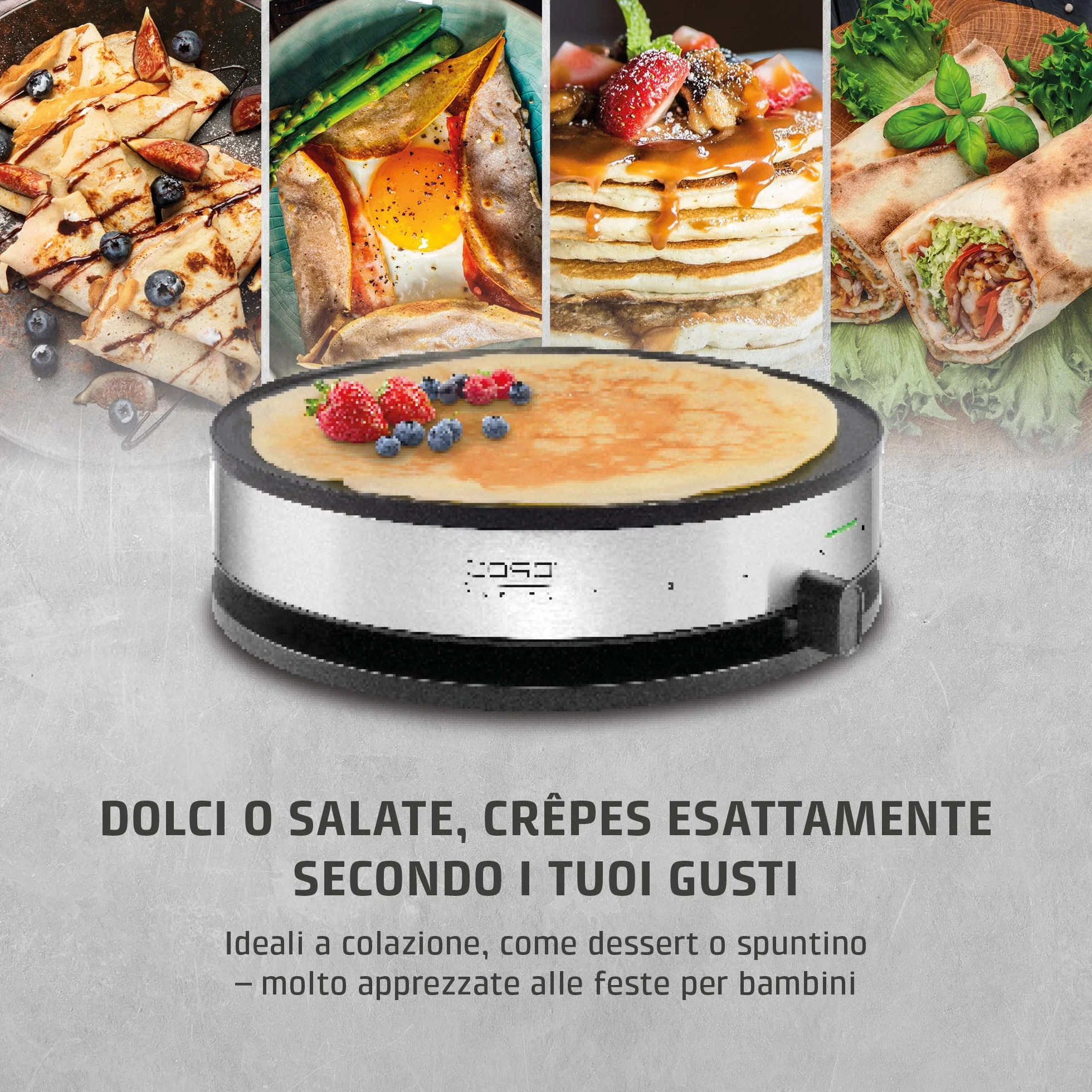 Caso 2930 Crepes Maker 33 cm 1300 W