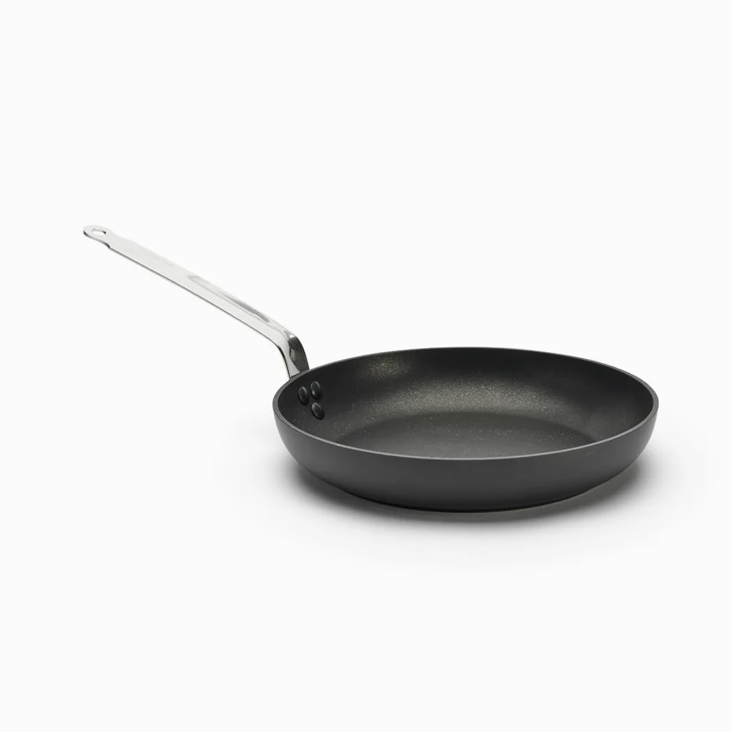 De Buyer Padella tonda antiaderente Choc Intense con manico in acciaio inox, diam 28 cm, 8760.28
