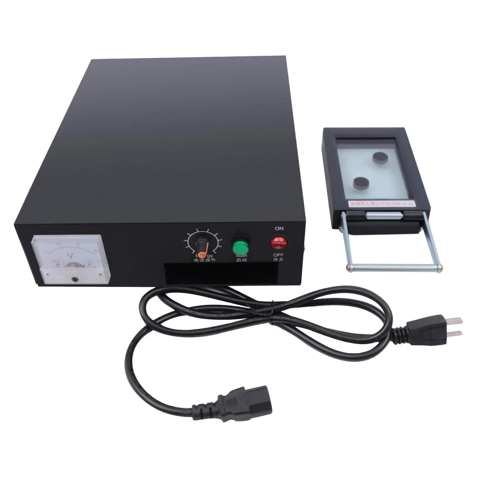 NGARY Sigillo fotosensibile Digitale, creatore di sigilli per timbri Flash 2200J con 10 Ingranaggi di Regolazione dell'energia, per Realizzare francobolli turistici Personalizzati