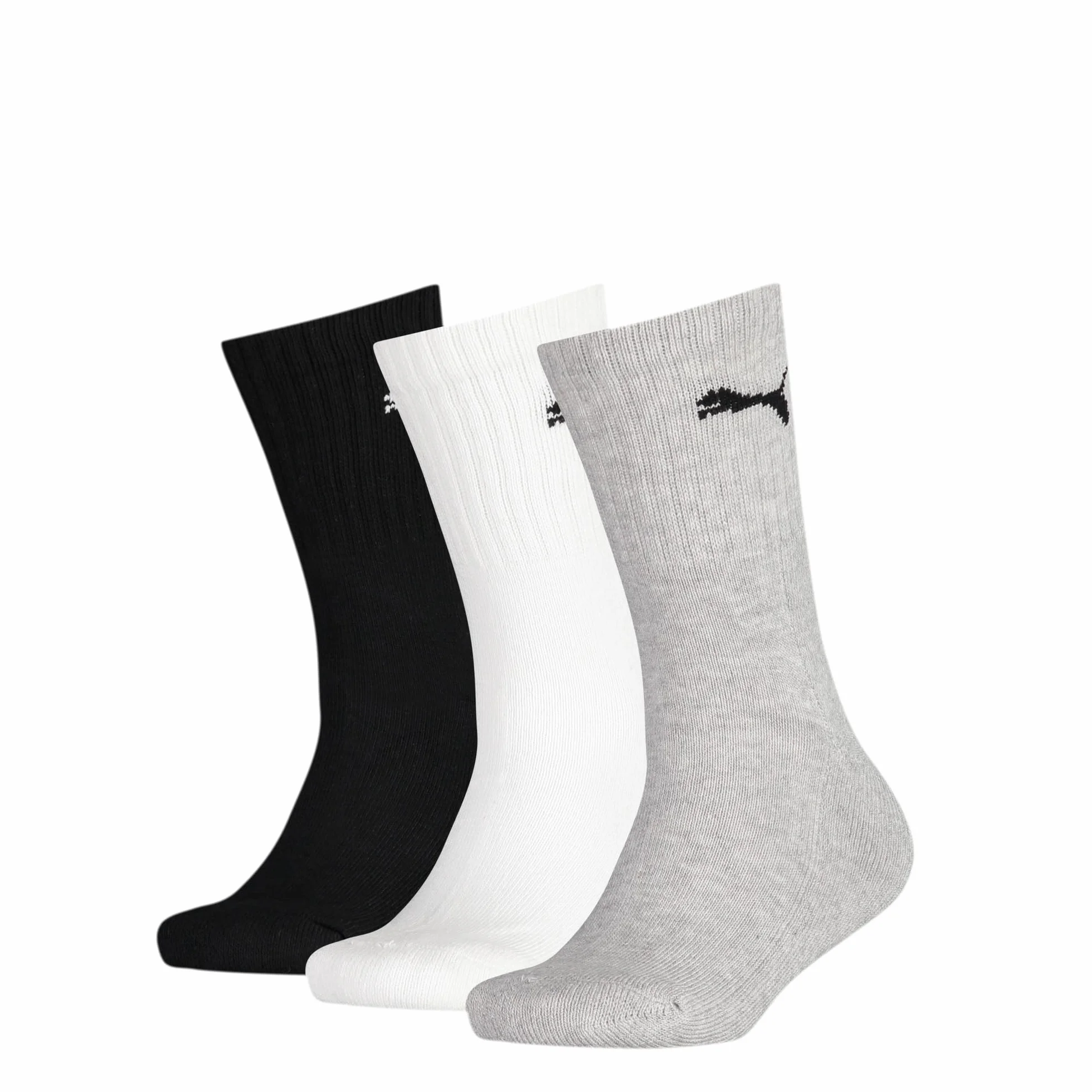 PUMA Crew Calzini Unisex Bambini e ragazzi Pacco da 3