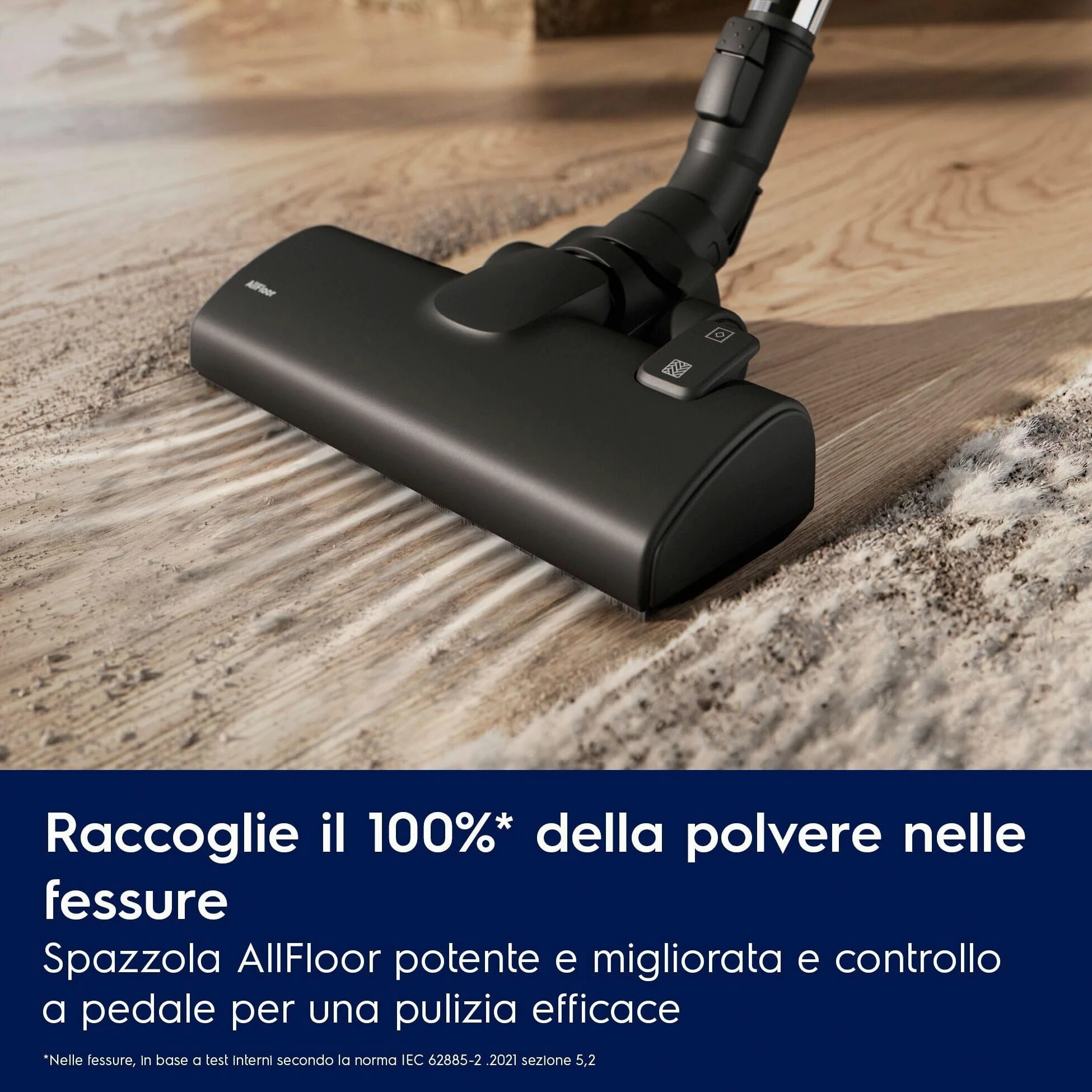 Electrolux Animal 500 Aspirapolvere a Traino Senza Sacco, EL51A2UG, Spazzola Turbo per Peli di Animali, Tecnologia ciclonica, Capacitá 2 Litri, Filtro HEPA, 78 dB(A), Grigio
