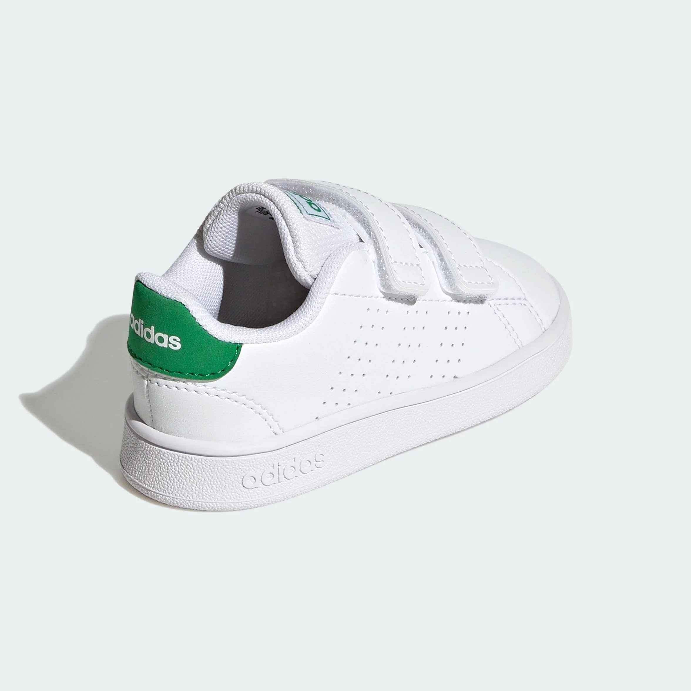 Adidas Kids Scarpe Advantage Lifestyle Court Due Chiusura a Strappo
