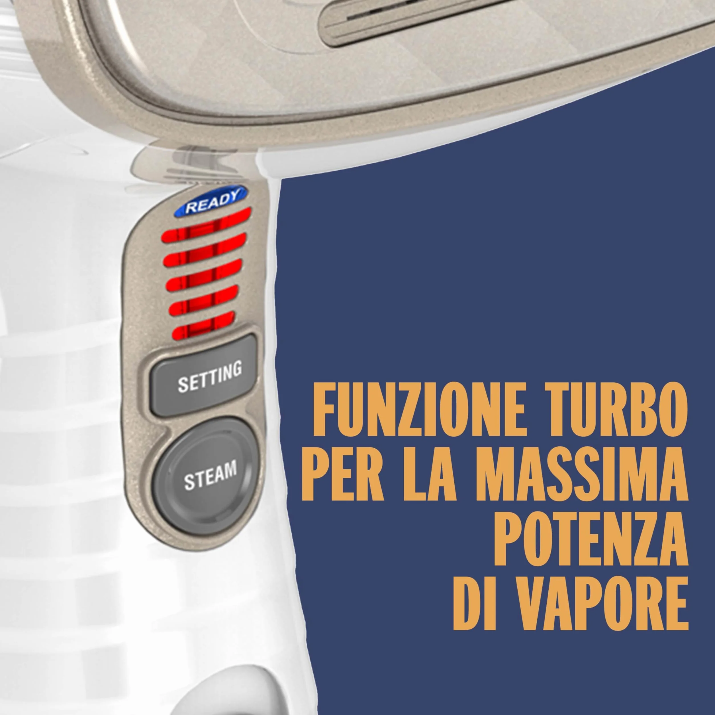 Conair GS59XE Stiratore verticale Turbo, steamer verticale, vapore 25g/min, serbatoio 230ml, 5 impostazioni, cavo 2.5m