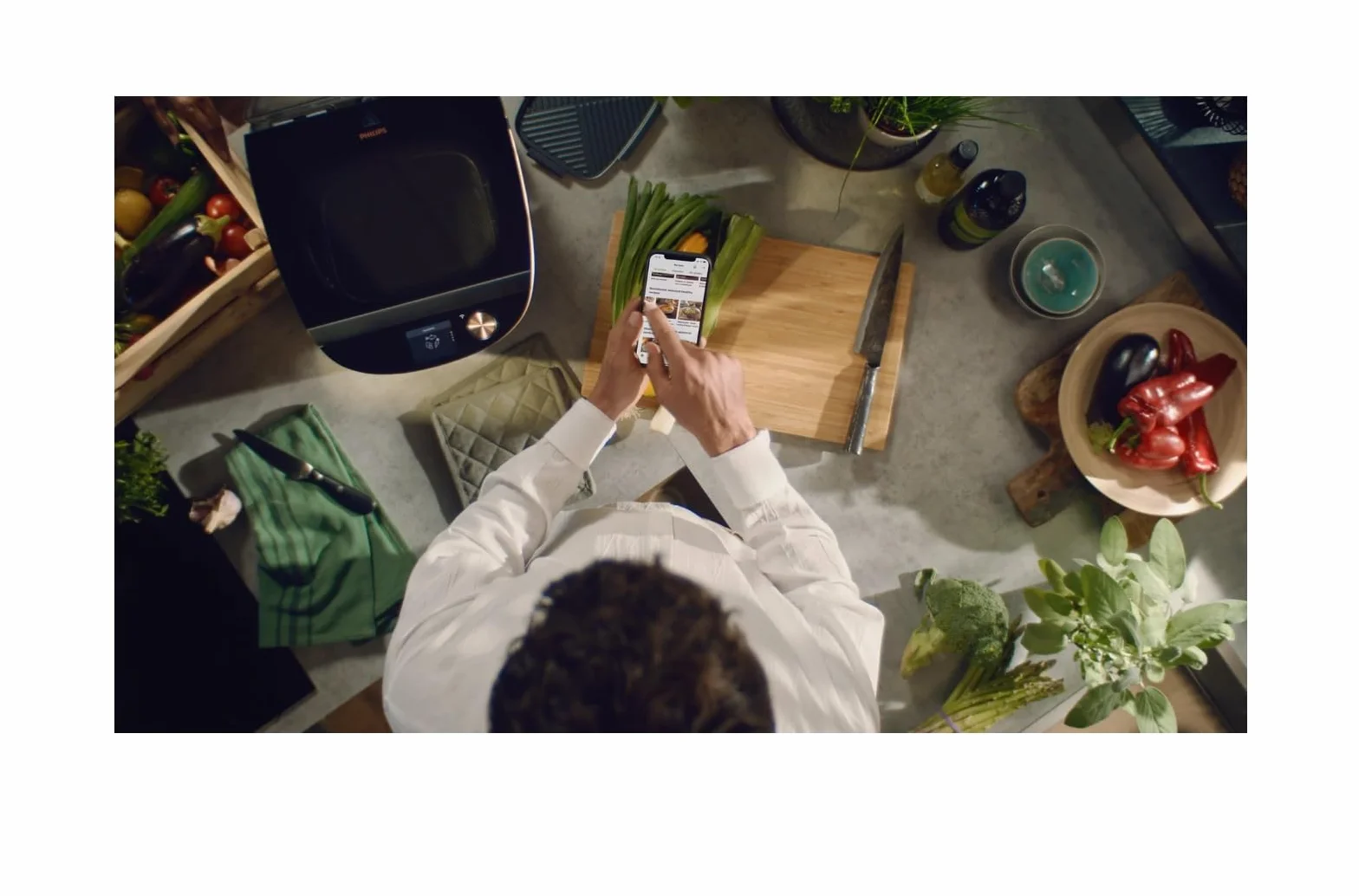 Philips Air Cooker Séries 7000 Mijoteur 1650 W Noir Cuivre NX0960/96