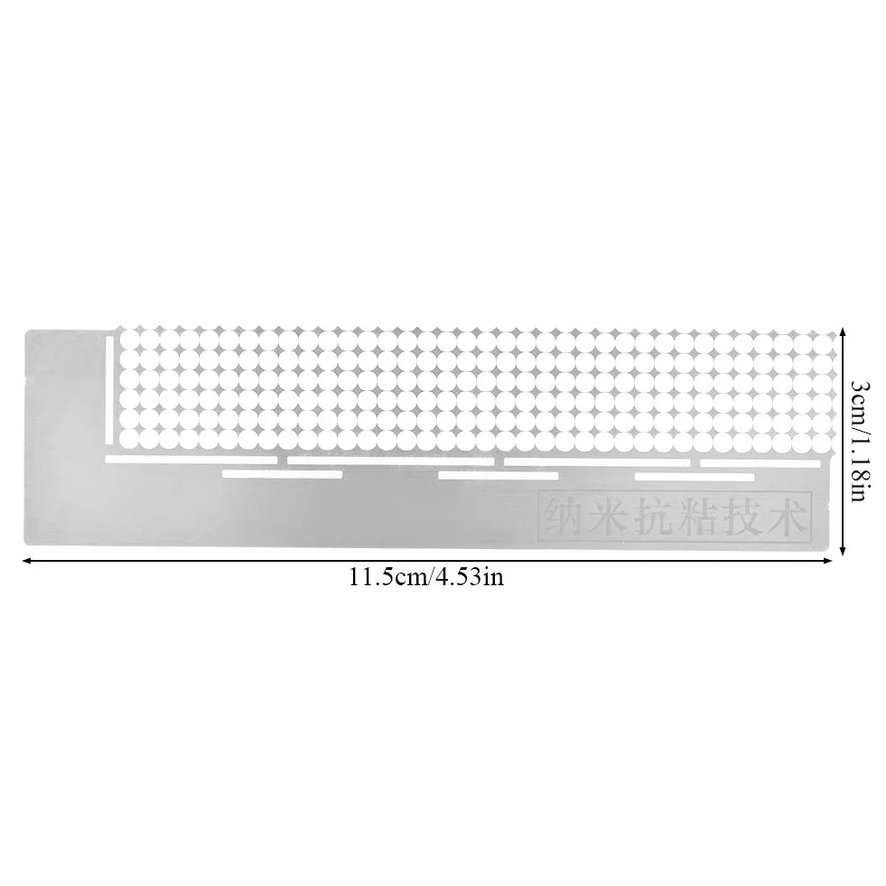 Righello per pittura da ricamo in acciaio inossidabile per pittura a diamante