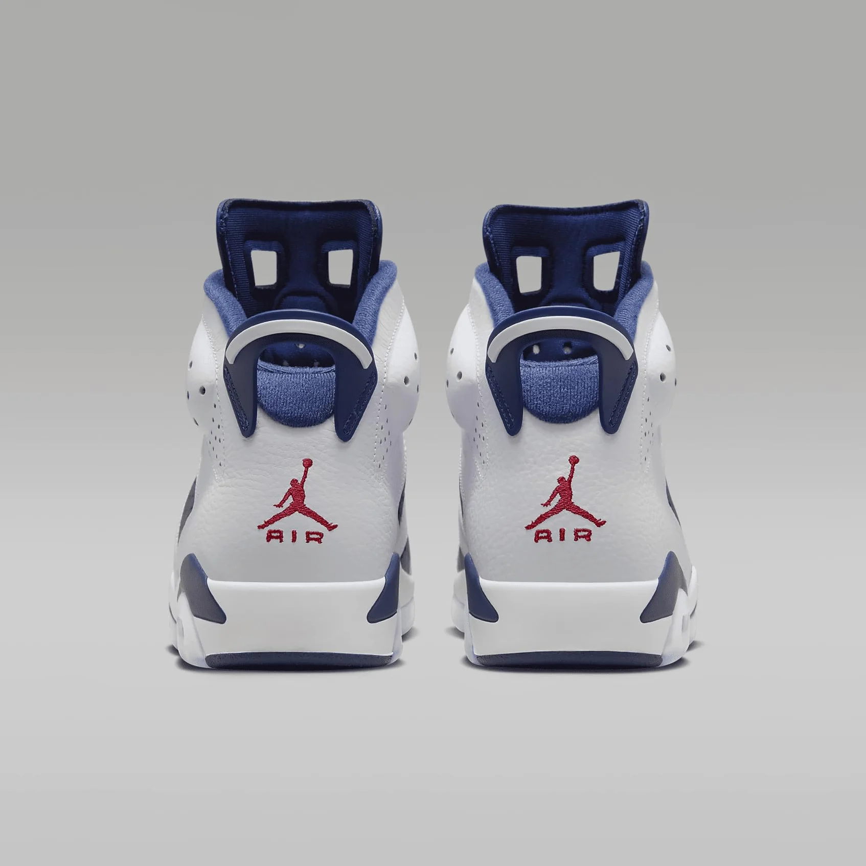 Jordan Retro 6 - Scarpe da uomo (CT8529-164, bianco/rosso/blu navy)