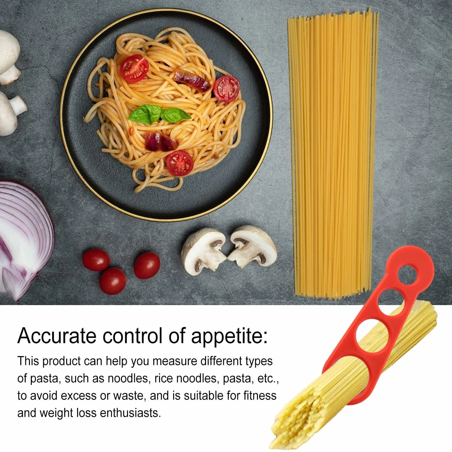 Strumento Misuratore Di Pasta - Calibro Da Cucina Con Design A Fori, Strumento Di Misurazione Accurato | Pratico Gadget Da Cucina Per Spaghetti Di Riso, Spaghetti, Fettuccine, Maccheroni, Cont