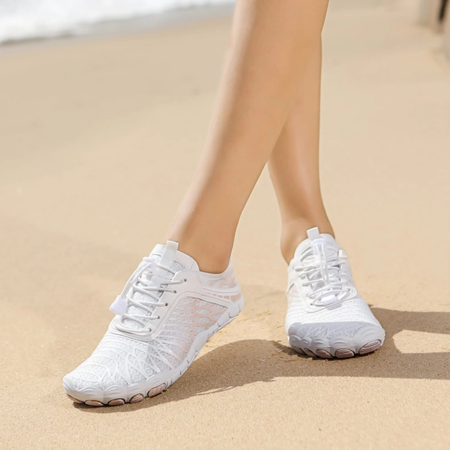 AONETIGER Scarpe da Immersione Uomo Donna Asciugatura Rapida Traspirante Antiscivolo Spiaggia Nuoto a Piedi Nudi