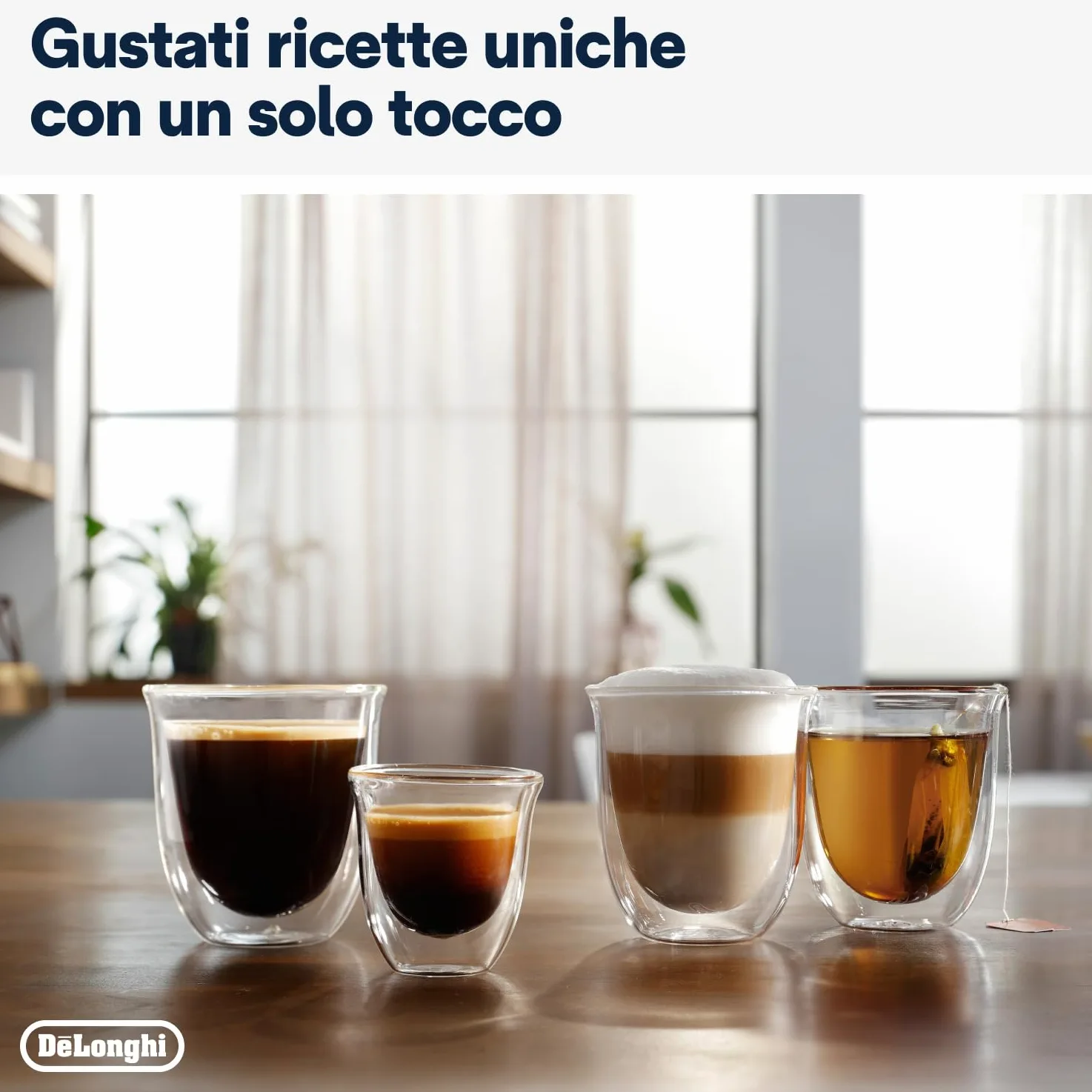 De'Longhi Magnifica Evo ECAM292.52.GB Macchina Automatica per Caffè in Chicchi, Macinacaffè Integrato, Pannello Comandi ad Icone, LatteCrema System con Caraffa Montalatte Automatica, 1450W, Nera