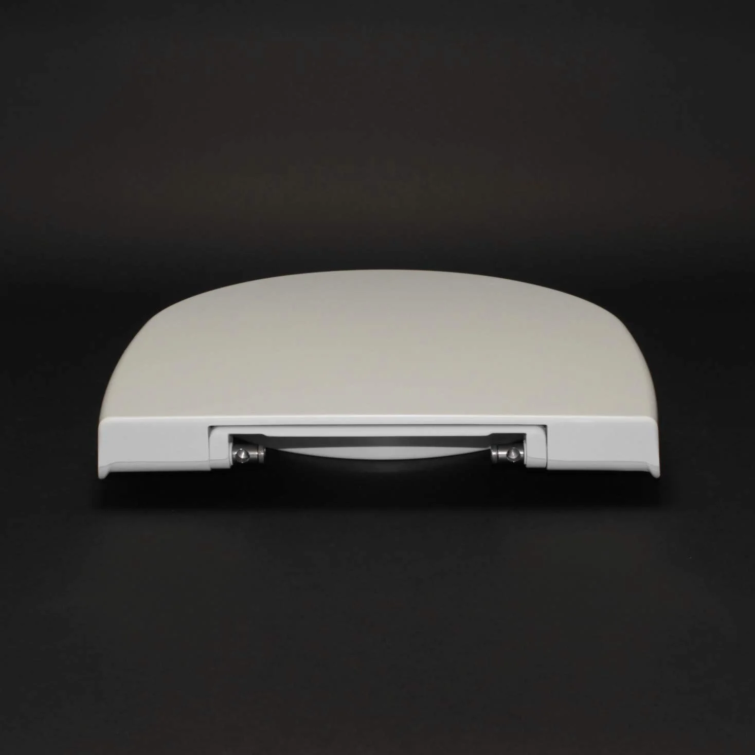 Copriwater per ESEDRA BULL come ORIGINALE TERMOINDURENTE BIANCO cerniera inox normale o rallentata soft close