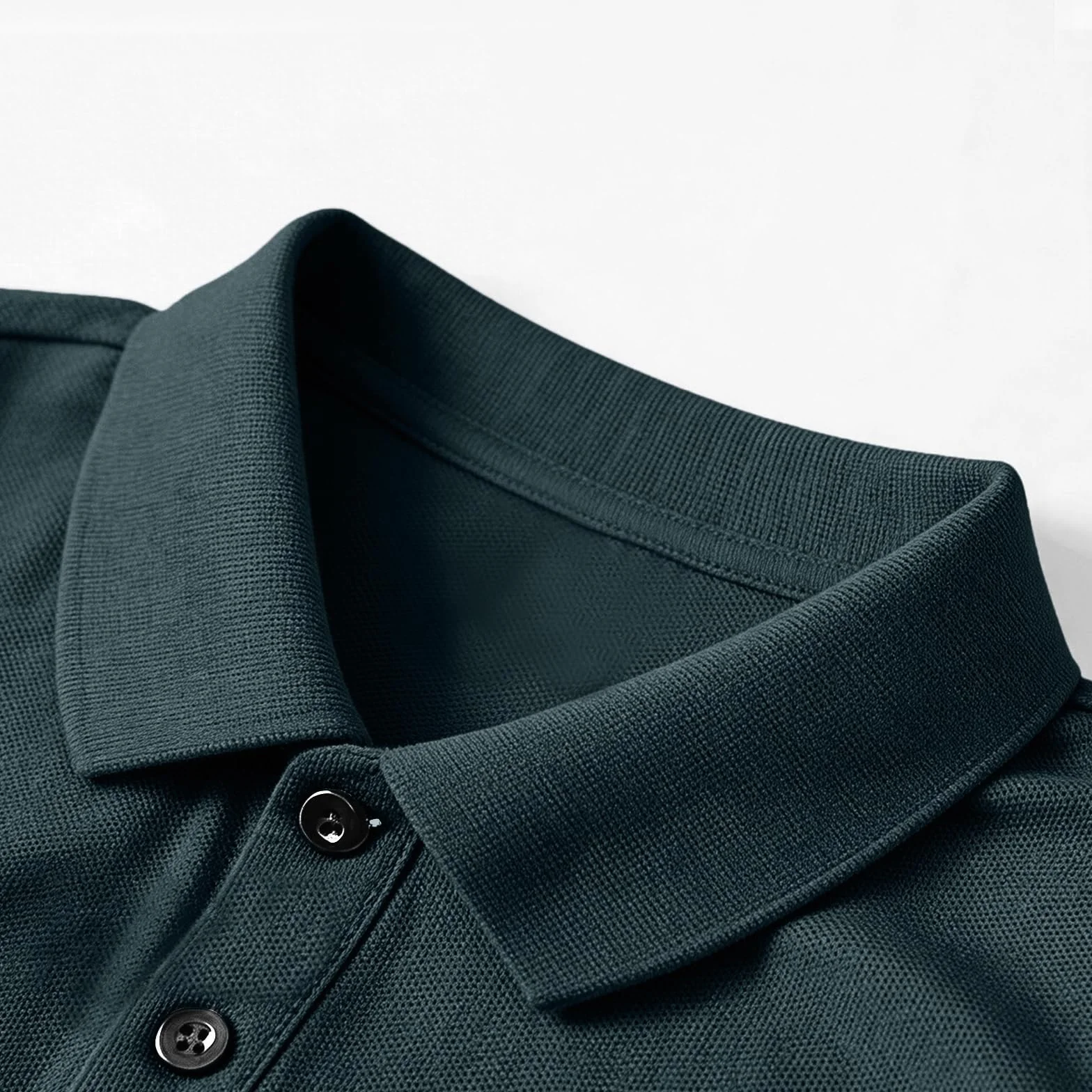 MOKBAY Polo Uomo Manica Corta Traspirante Slim Fit Moda Collo Coreana