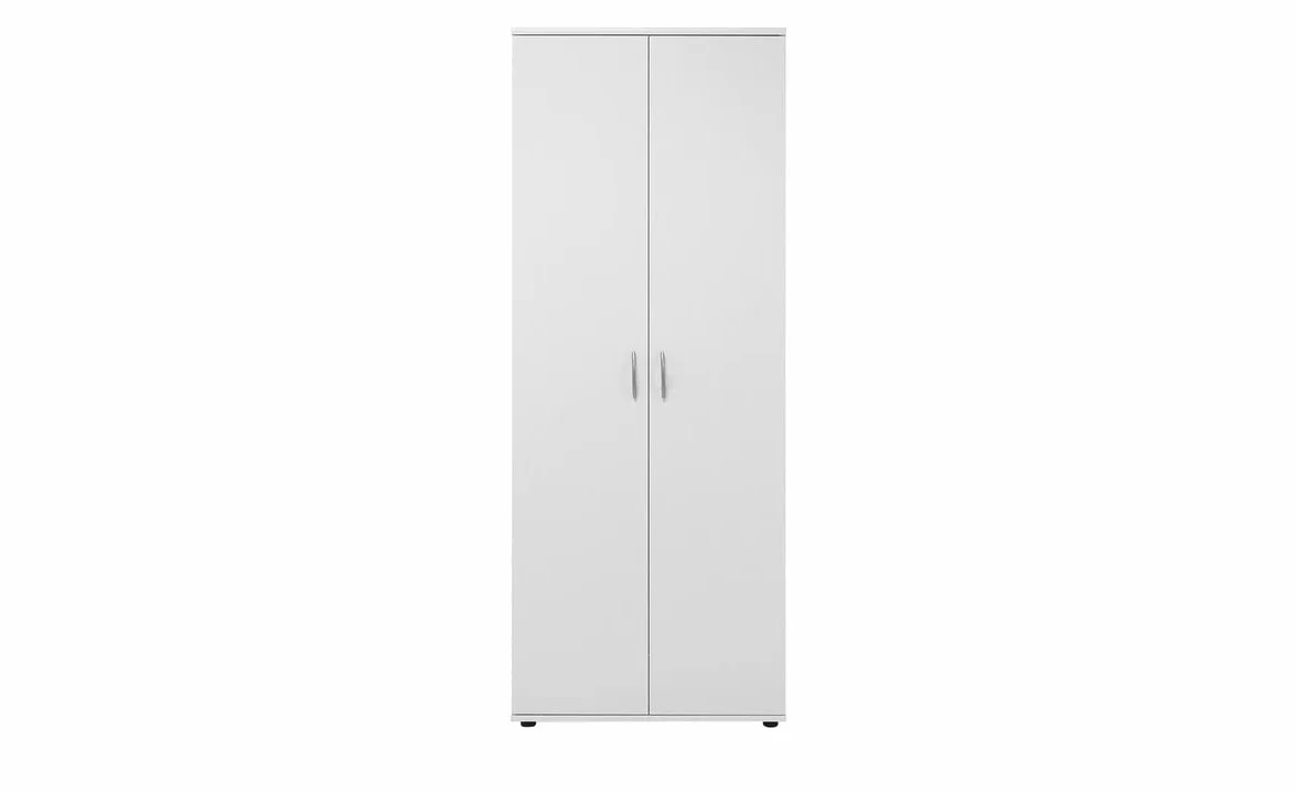 AVANTI TRENDSTORE Talento Scarpiera in legno laminato 2 ante 5 ripiani 70x176x34 cm Bianco