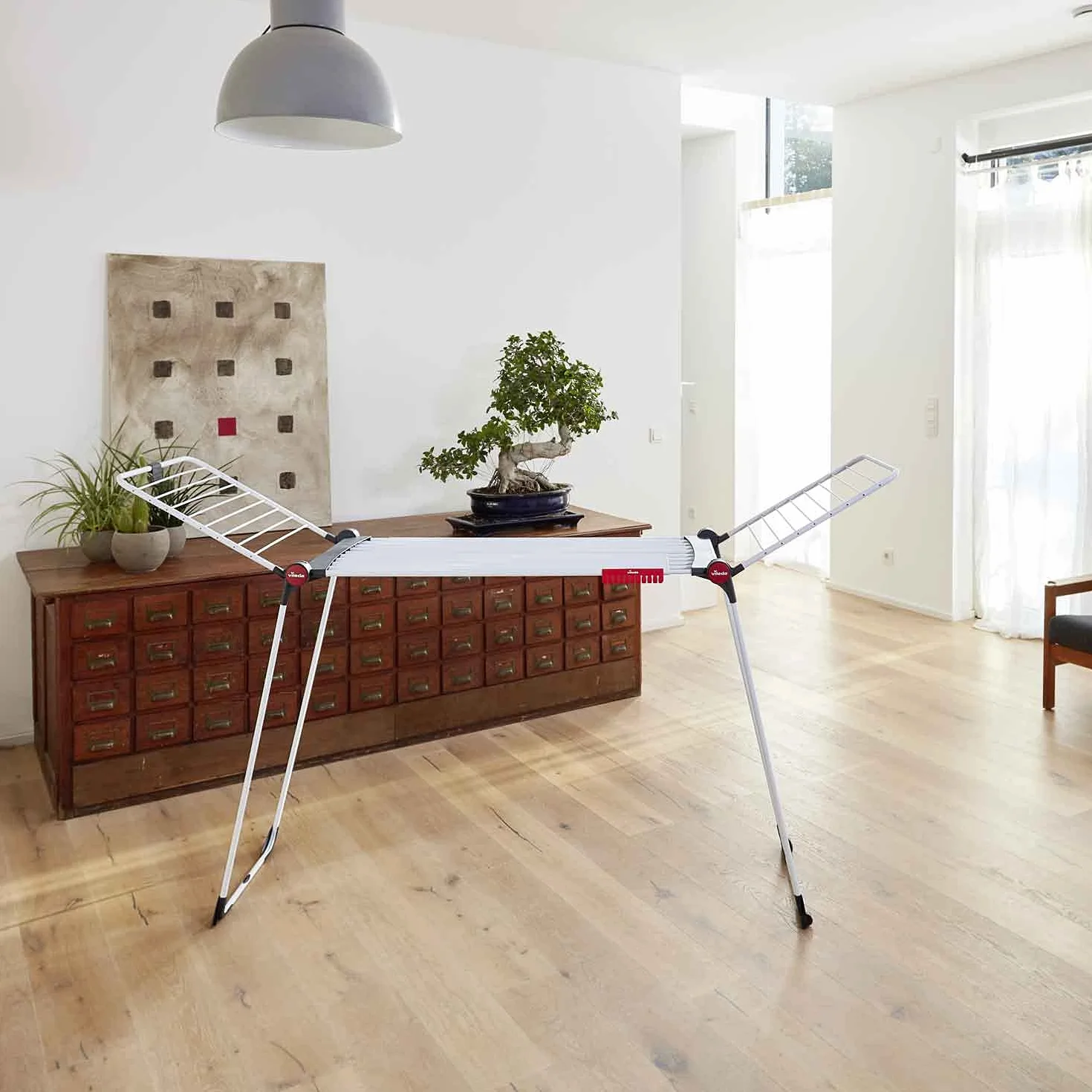 Vileda Infinity Flex XXL Stendibiancheria Aste telescopiche Estendibili Bianco