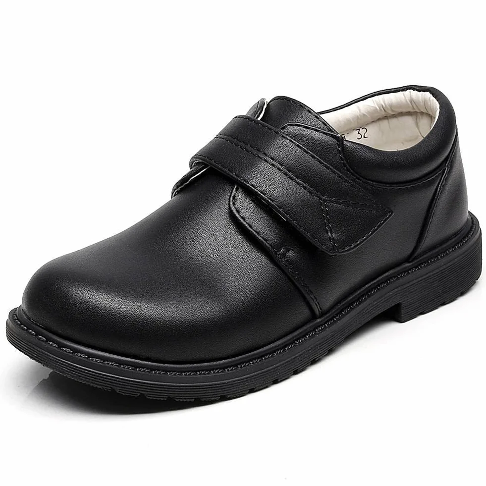 rismart Ragazzo Bambini Hook & Loop Abito Formale Principe Oxfords Scarpe Stringate Basse