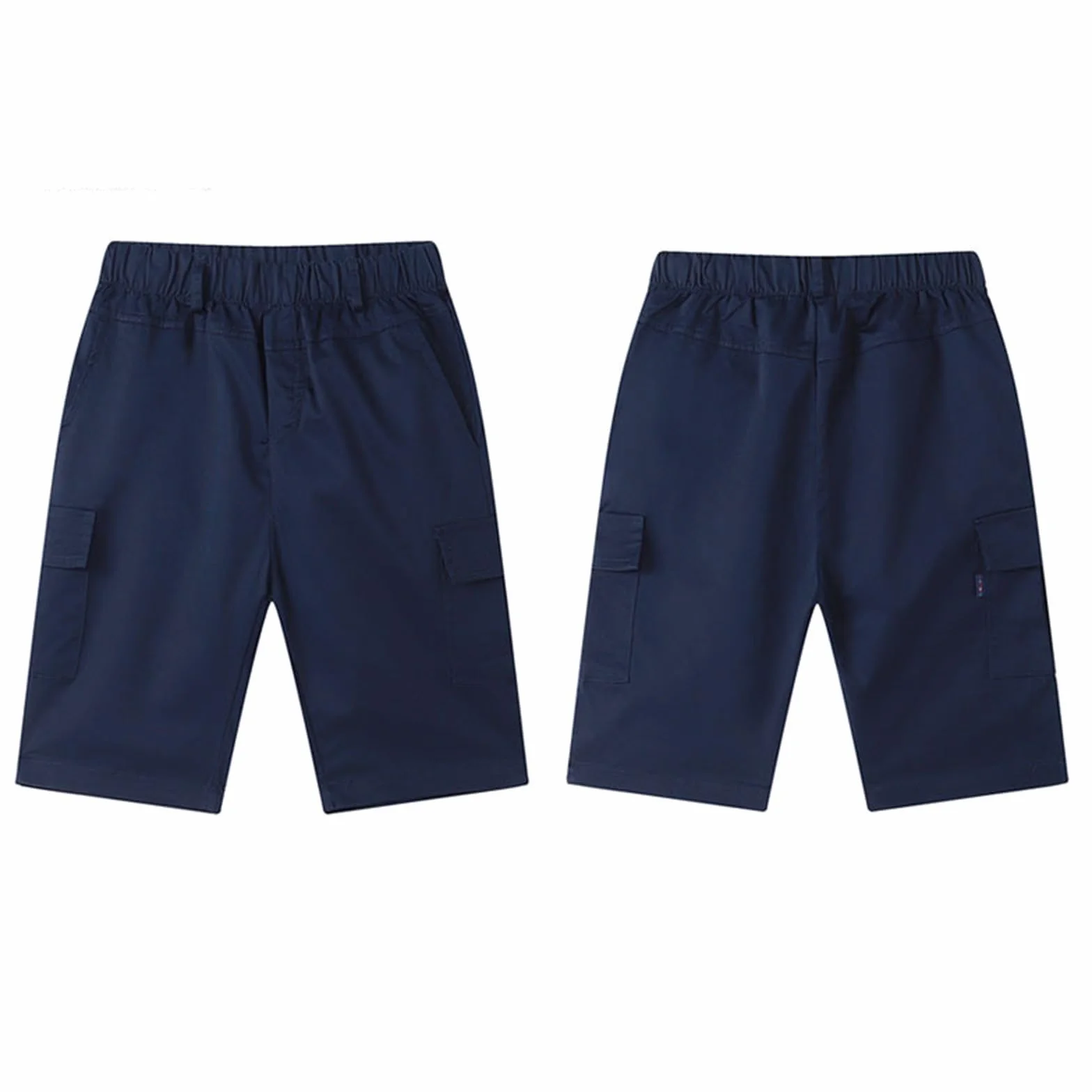 Pantaloncini cargo per bambini elasticizzati traspiranti estivi