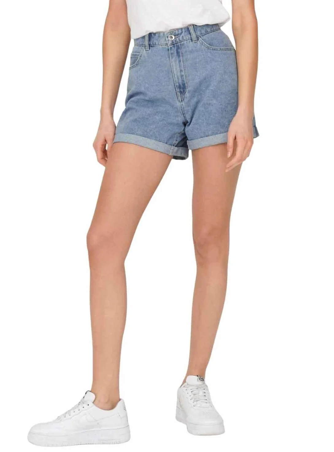 ONLY Denim Shorts ONLVEGA High Waist Regular Fit Denim Shorts