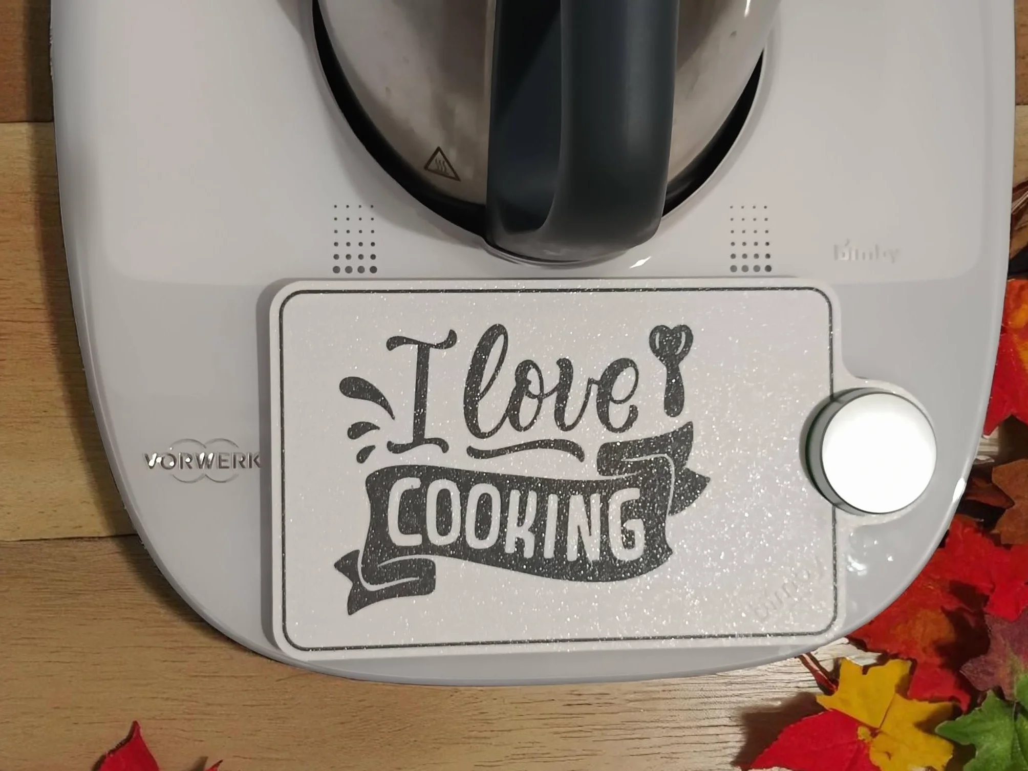 Generico Cornice Protettiva Bimby TM6 Protegge Il Display Design I Love Cooking Installazione Rapida Senza Colla