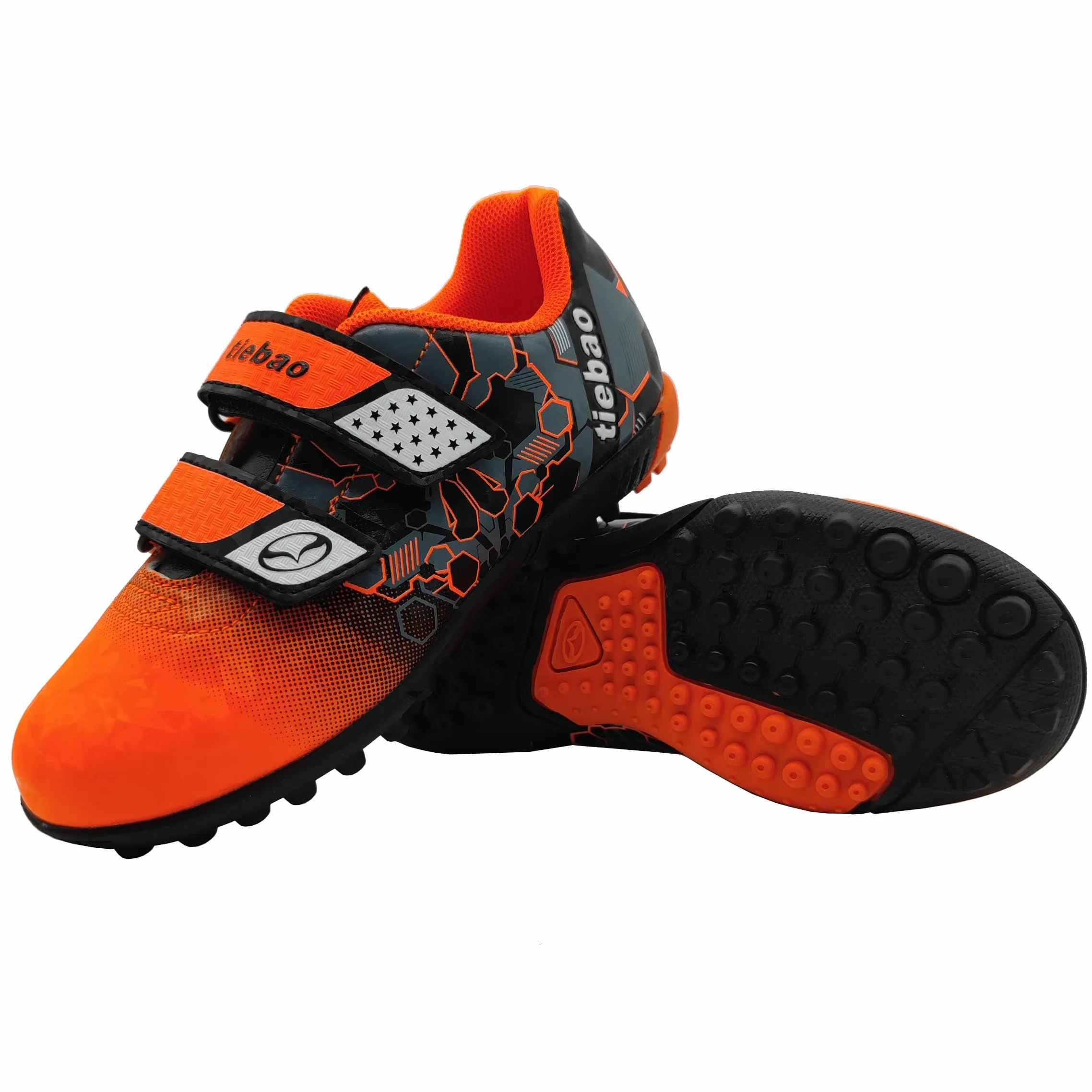 Ragazze dei Ragazzi Scarpe da Calcio Cleats Scarpe da Terra Terra Ferma Scarpe da Calcio Sportive all'aperto
