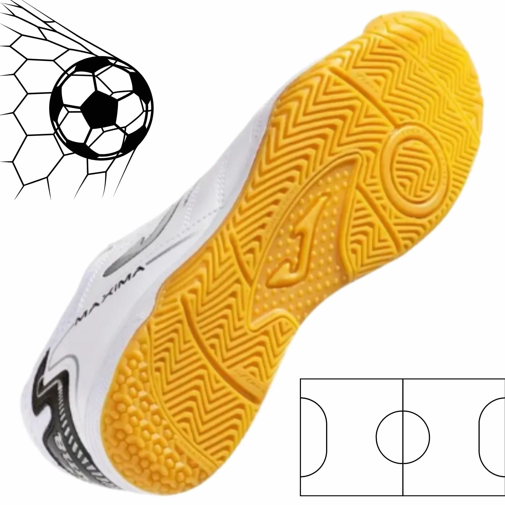 Joma Maxs2502in Stivaletti Bassi con lacci Uomo